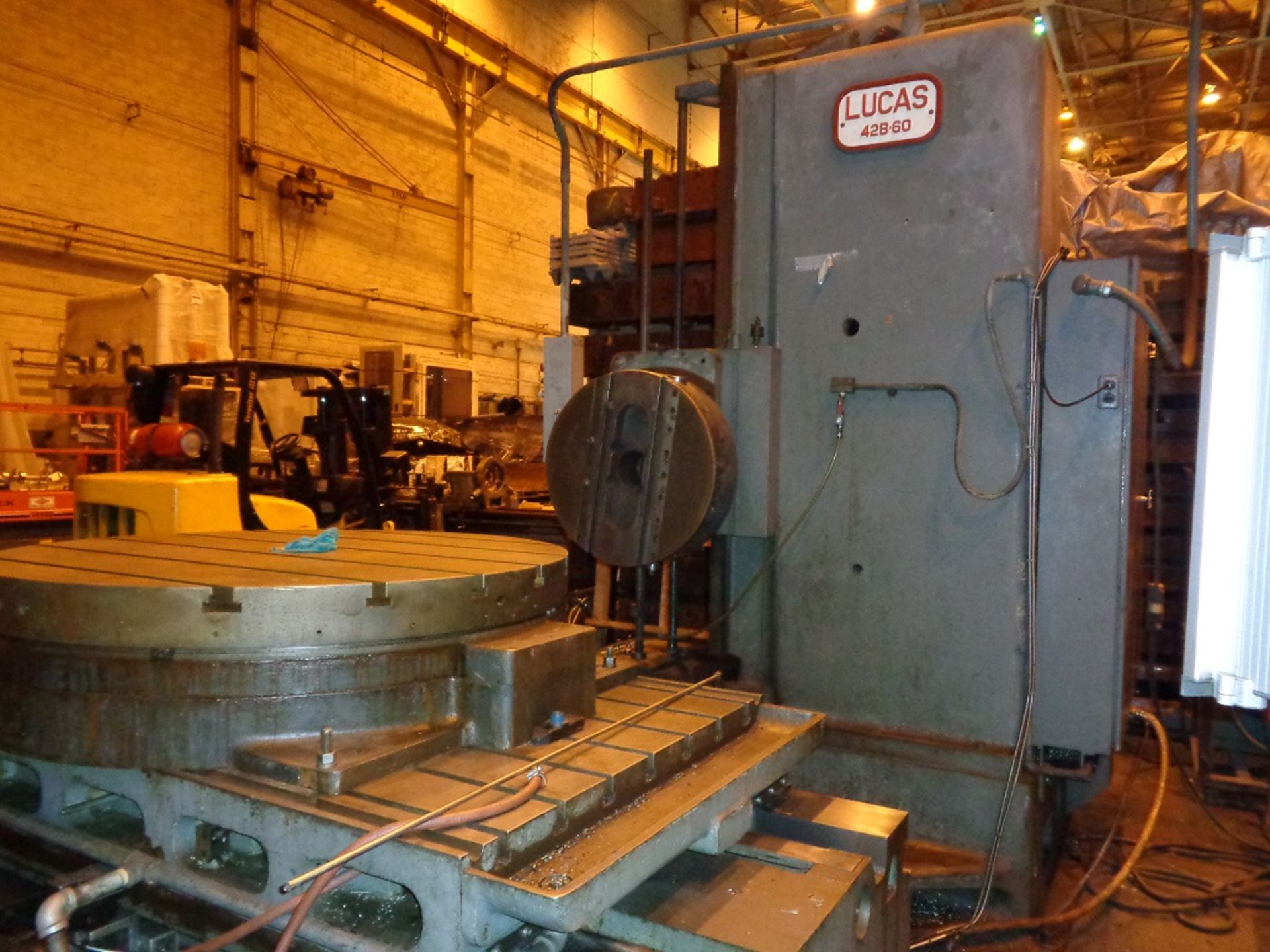 Lucas 42B-60 Horizontal Boring Mill - Image 4 of 9