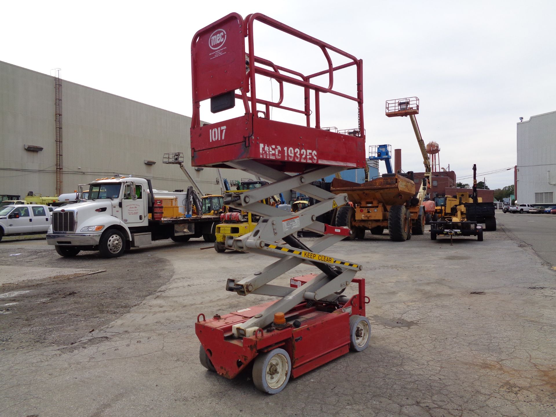 MEC-1932ES-Man Aerial Boom Scissor Lift -19FT Height-Max 500LB - Image 14 of 29