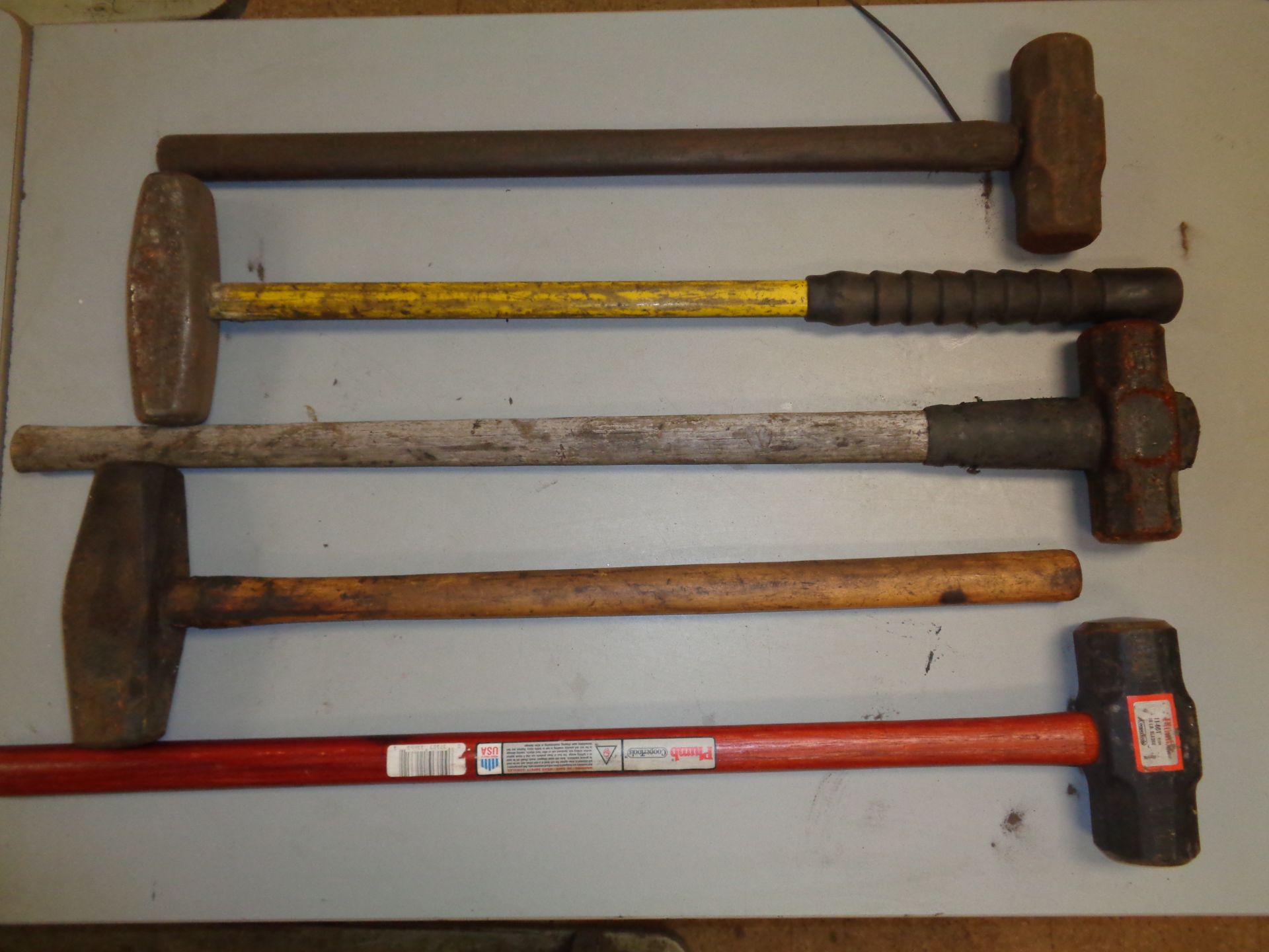 Lot of 5 Sledge Hammers