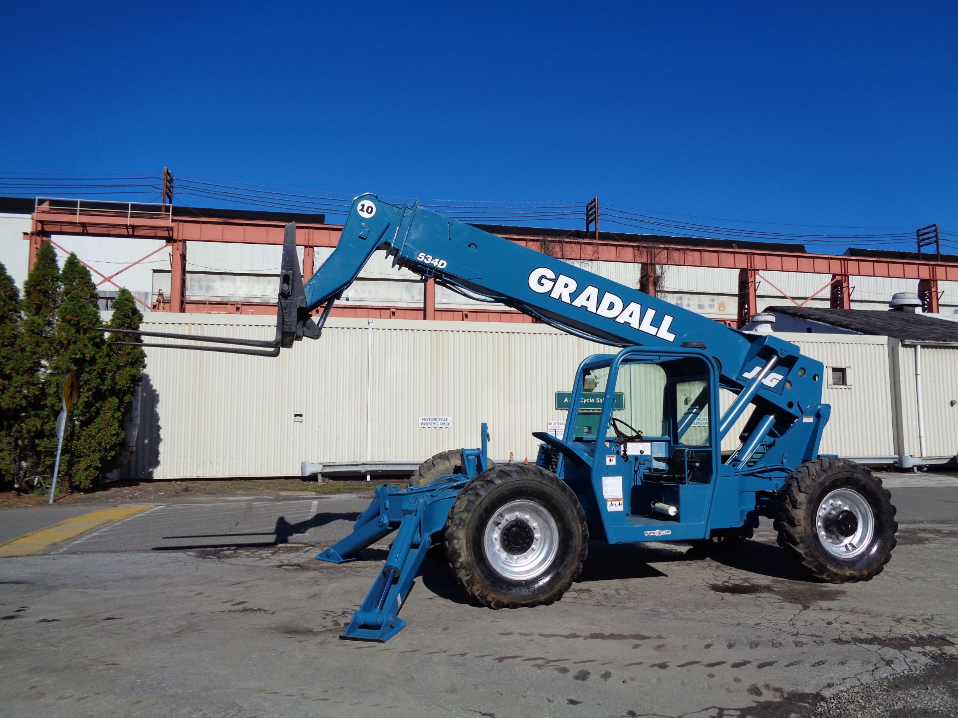 Gradall 534D-10 Telescopic Forklift - 10,000 lbs - Image 12 of 24