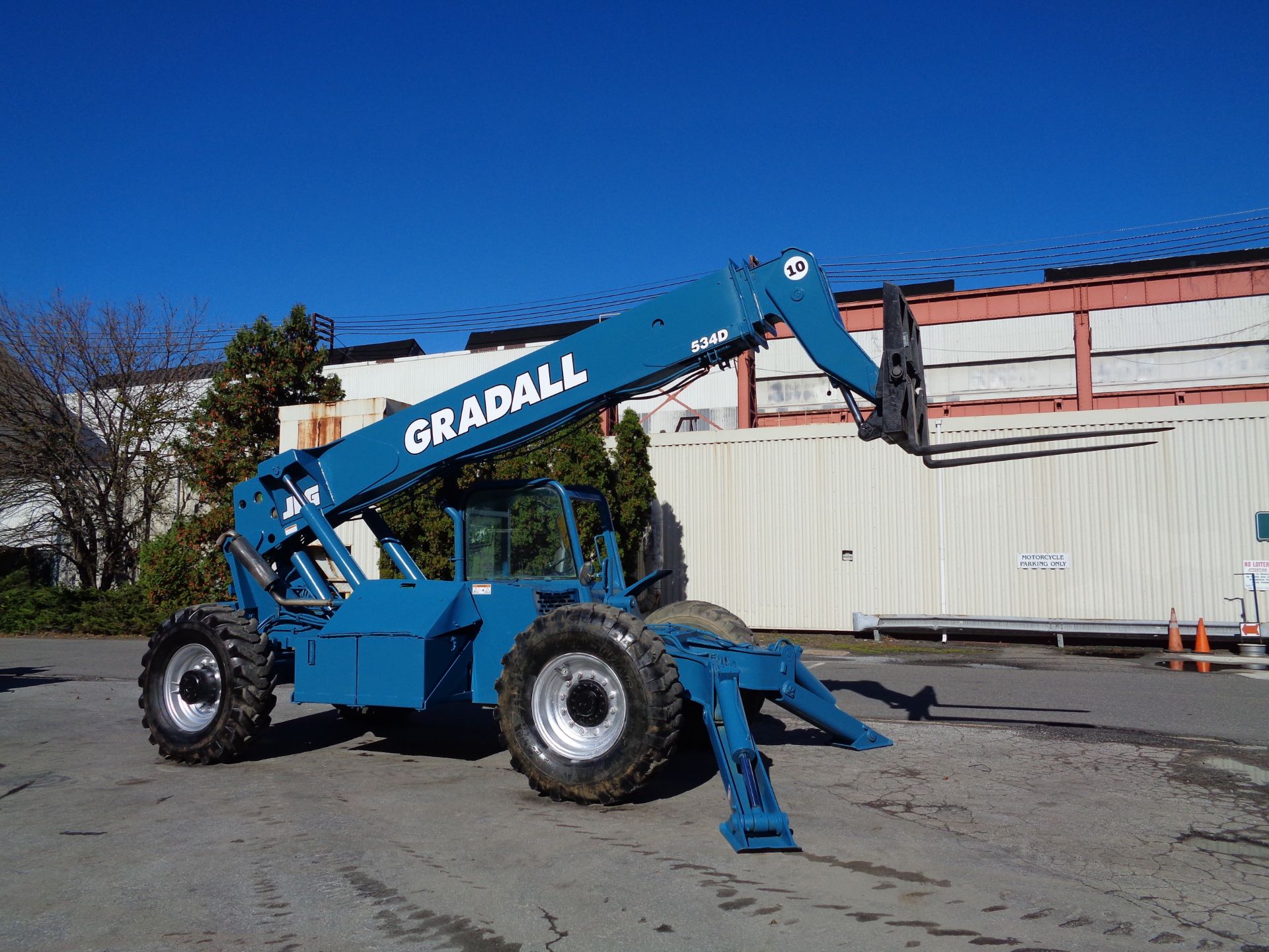 Gradall 534D-10 Telescopic Forklift - 10,000 lbs - Image 8 of 24