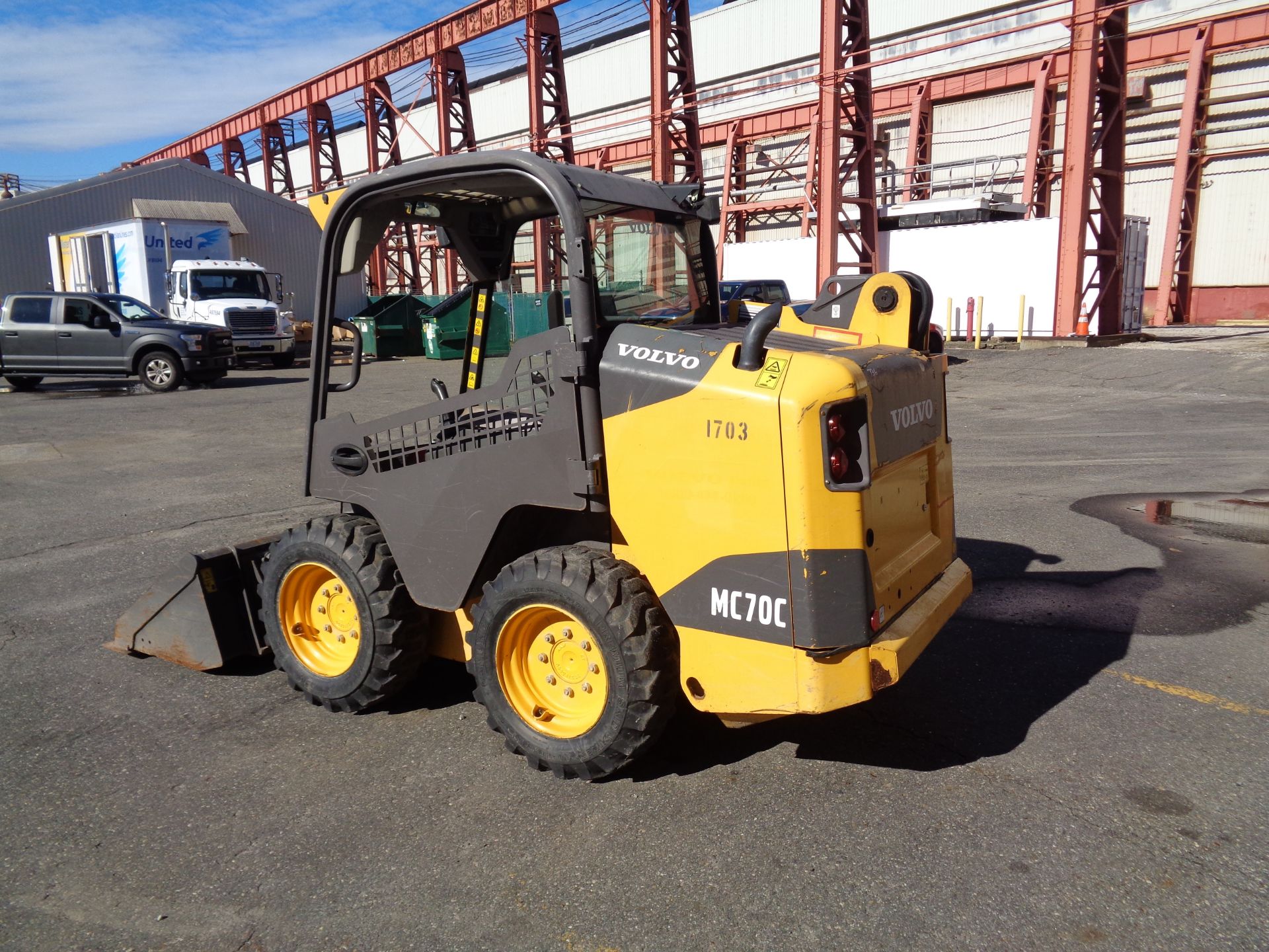 2013 VOLVO MC70 SKID STEER - Only 380 Hours - Image 5 of 12