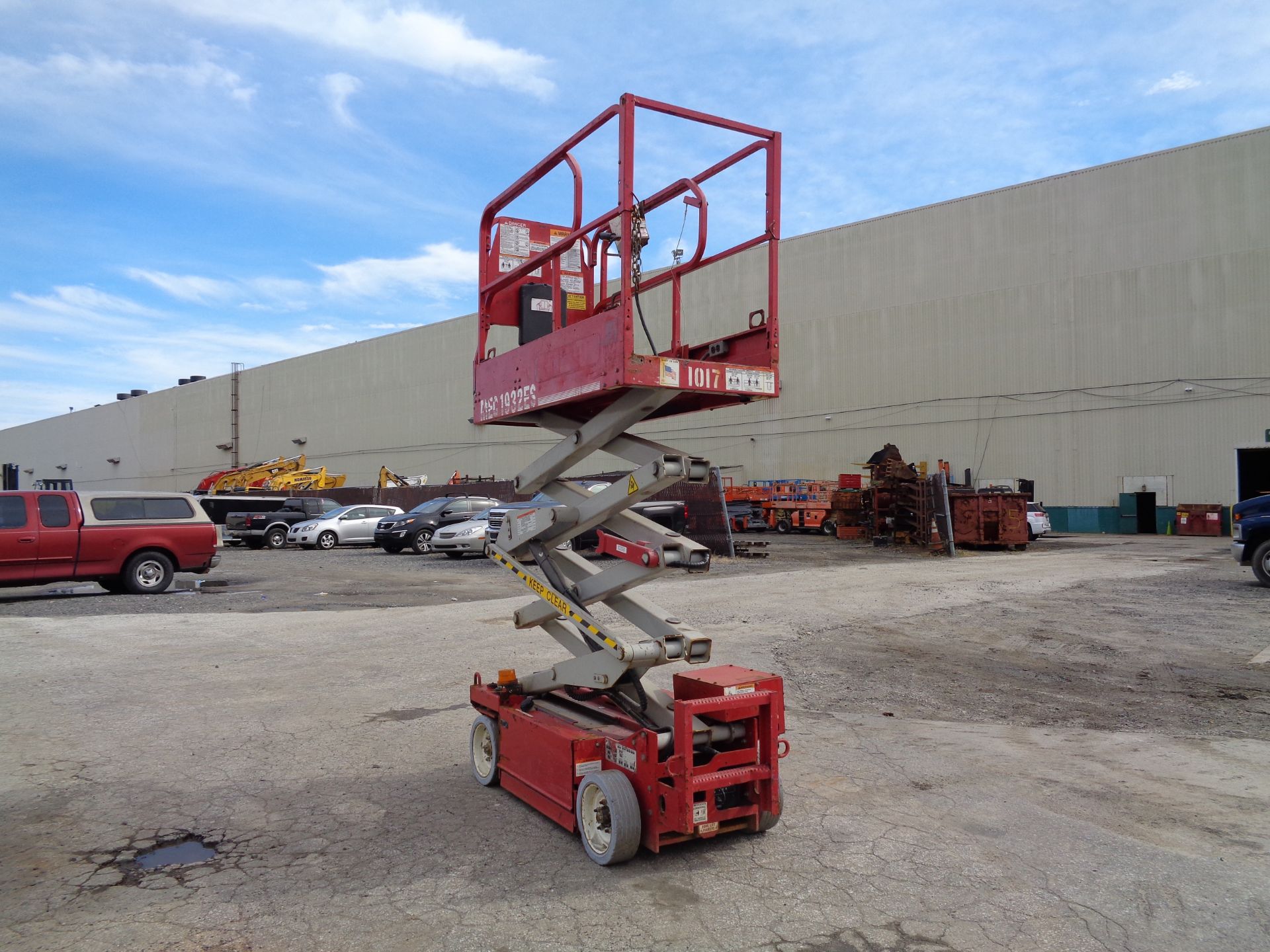 MEC-1932ES-Man Aerial Boom Scissor Lift -19FT Height-Max 500LB - Image 16 of 29