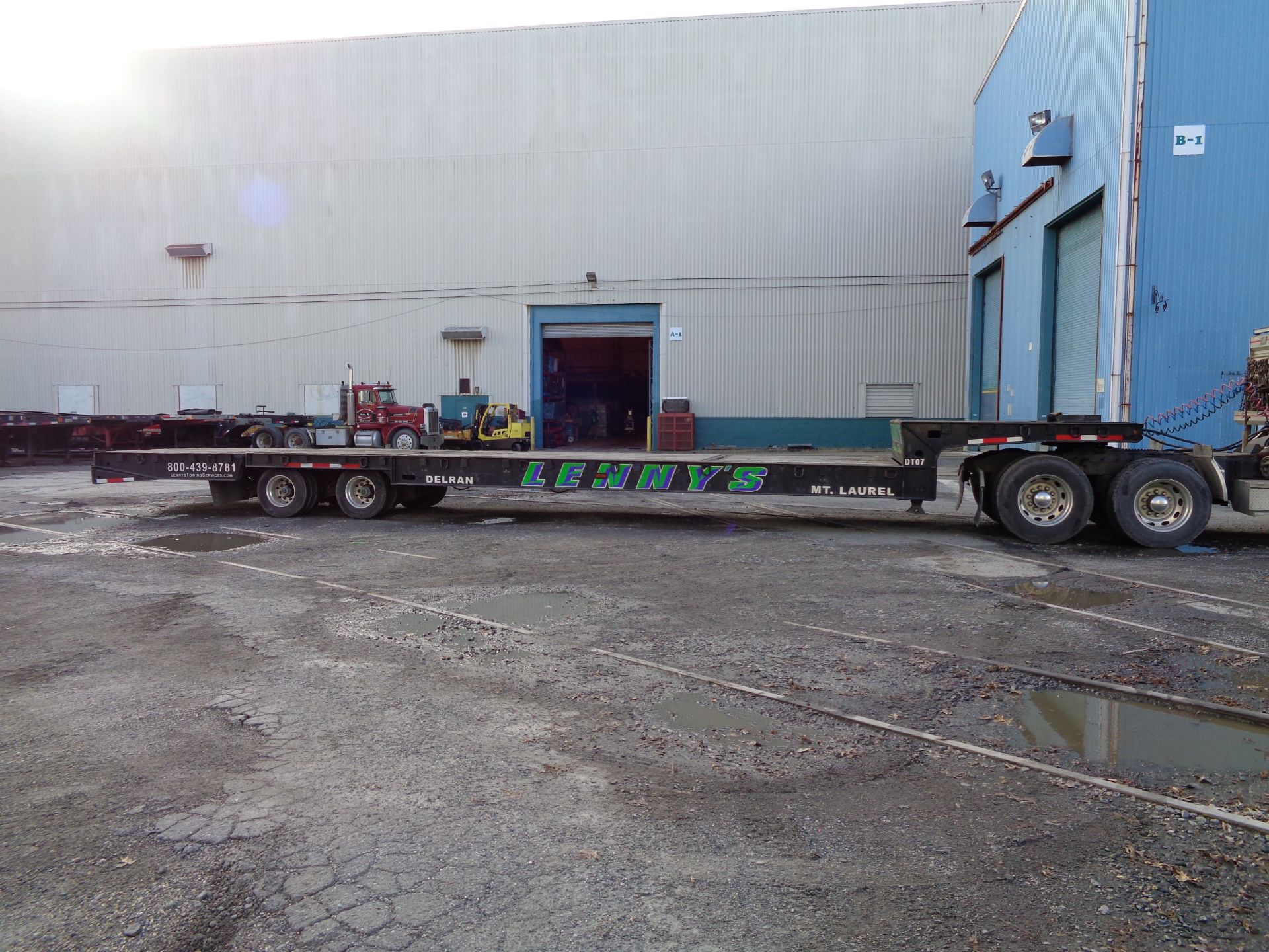 2008 Talbert Drop Deck Dove Tail Trailer - Image 4 of 20