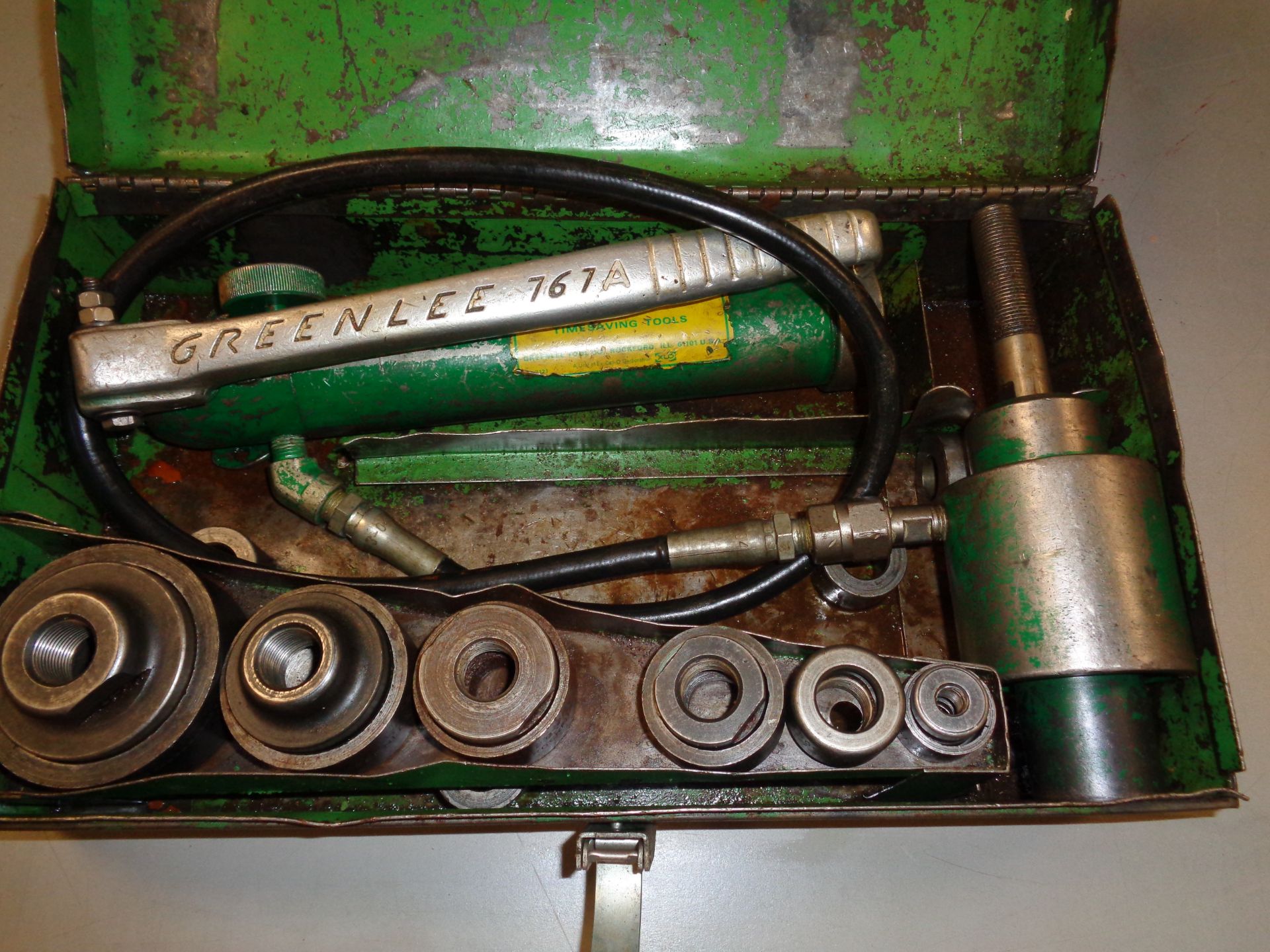 Greenlee Hydraulic Knock Out Set - Image 5 of 5