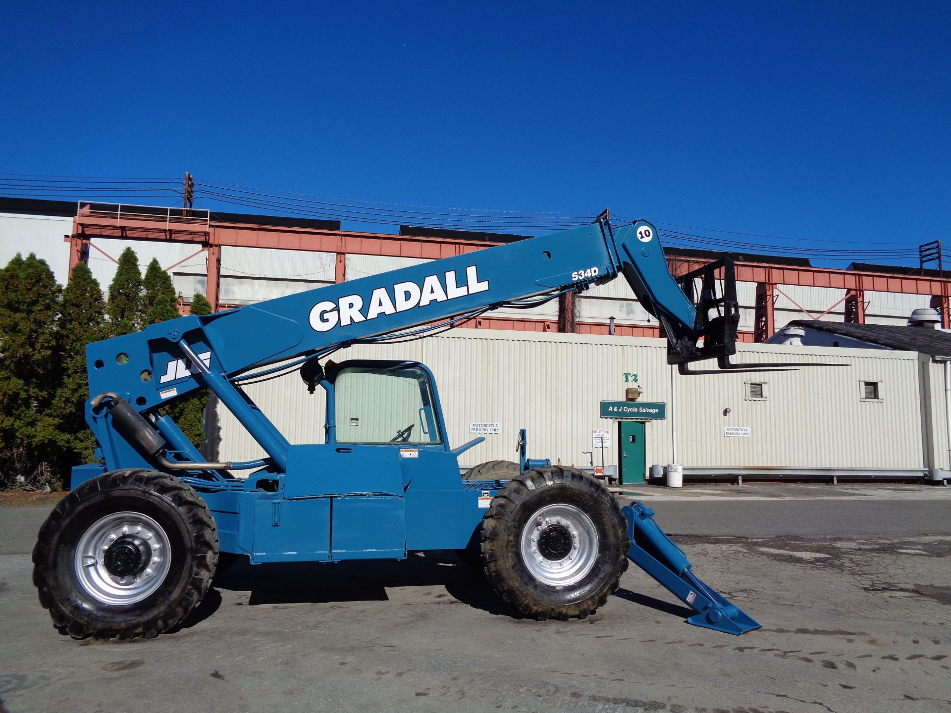 Gradall 534D-10 Telescopic Forklift - 10,000 lbs - Image 5 of 24
