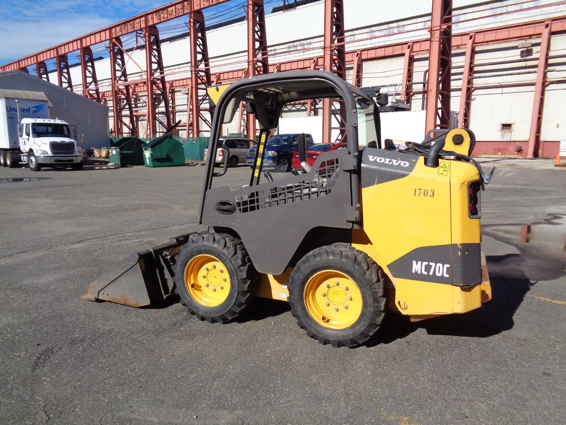 2013 VOLVO MC70 SKID STEER - Only 380 Hours - Image 2 of 12