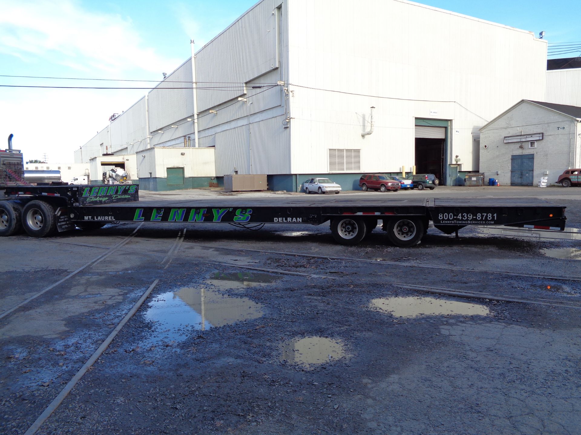 2008 Talbert Drop Deck Dove Tail Trailer - Image 9 of 20