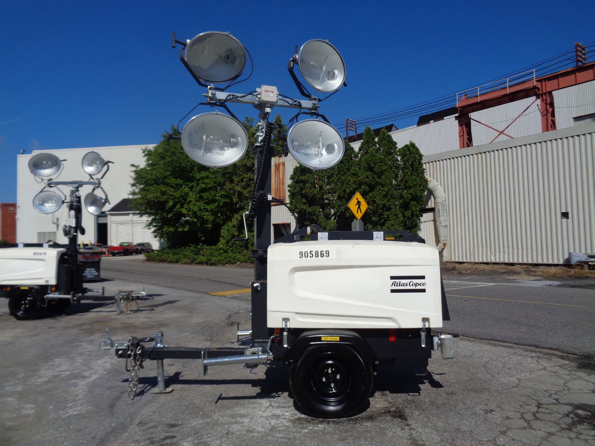 2016 Atlas Copco Hi Light V4 Light Tower - Image 4 of 10