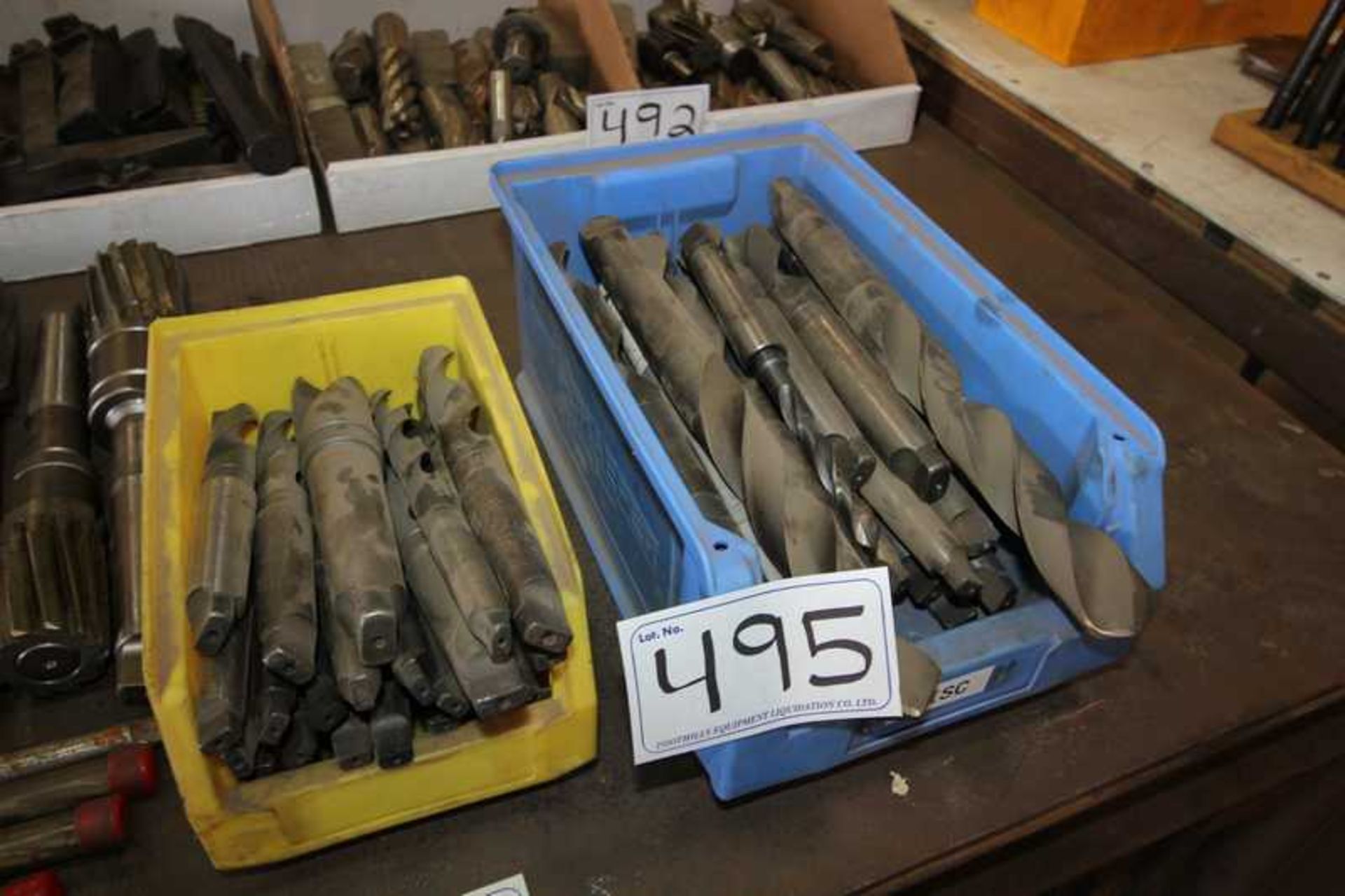 L/O 2 BOXES DRILL BITS