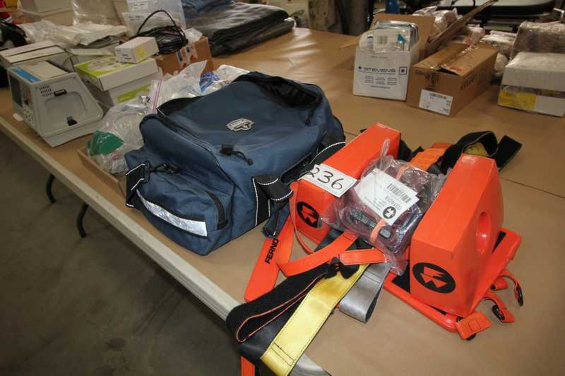 NECK STABILIZER, AMBU SPUR II BAGS, STORAGE BAG