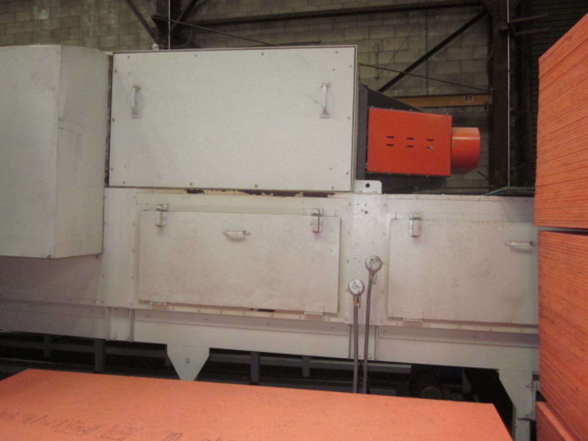 (2) 2012 Dubois Curtain Coaters w/ (1) 2012 Dubois HV 52 Hot Air Oven, Auto Feed & (2) Lift Tables - Image 4 of 19