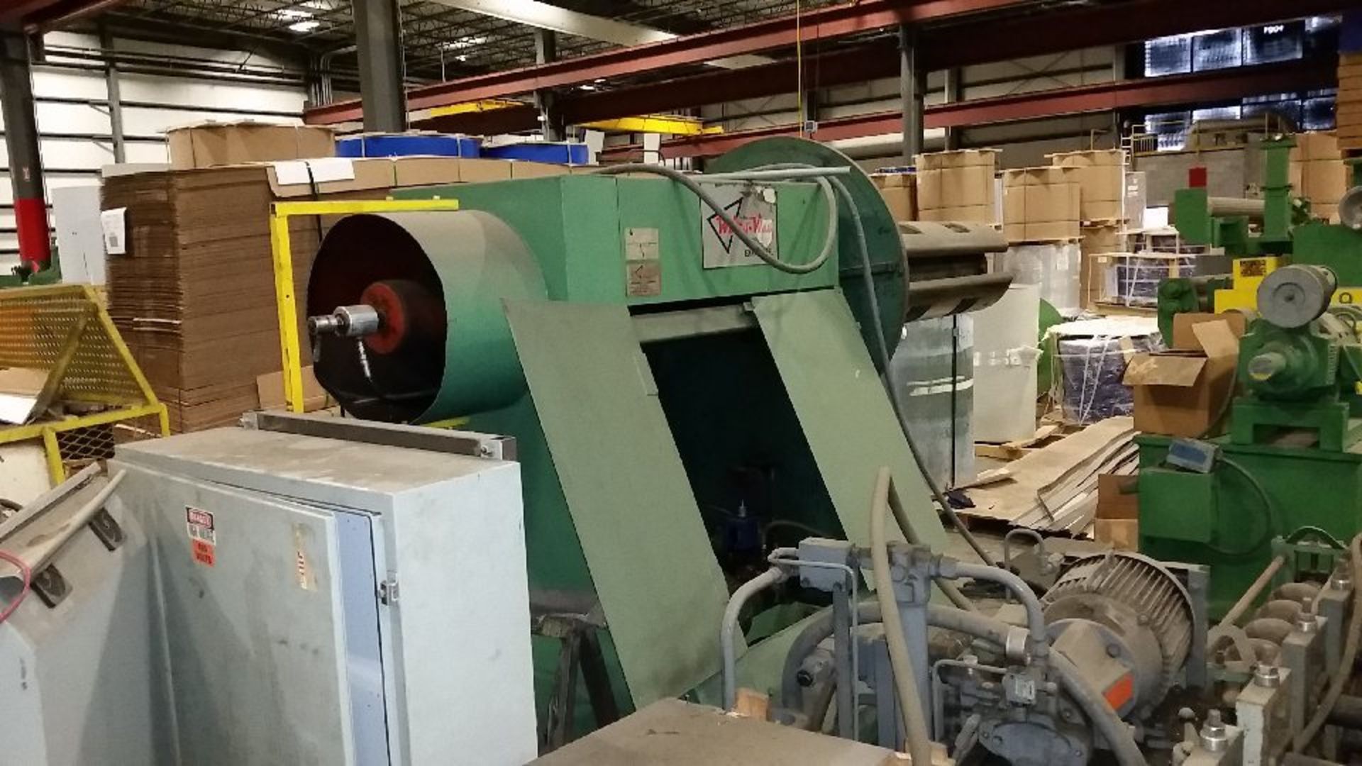Welty Way Expanding Mandrel Coil Roller, Mdl. 20M60, s/n UC7648 (This item located Allentown, PA) - Image 2 of 4