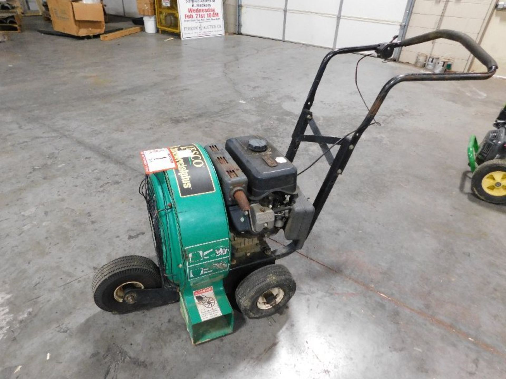 Lesco Green Monster Walk-behind lawn/Leaf Blower, 8hp Kawasaki Gas Engine - Image 2 of 2