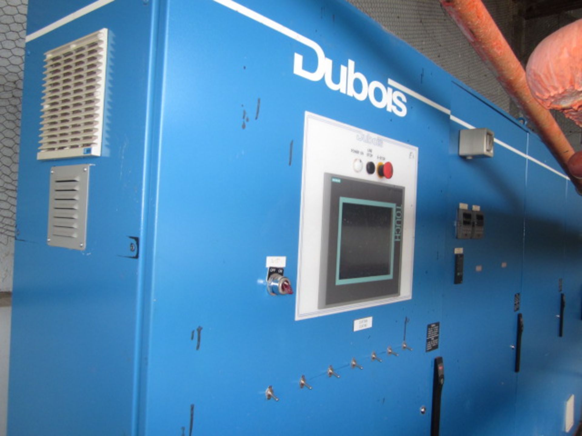 (2) 2012 Dubois Curtain Coaters w/ (1) 2012 Dubois HV 52 Hot Air Oven, Auto Feed & (2) Lift Tables - Image 8 of 19
