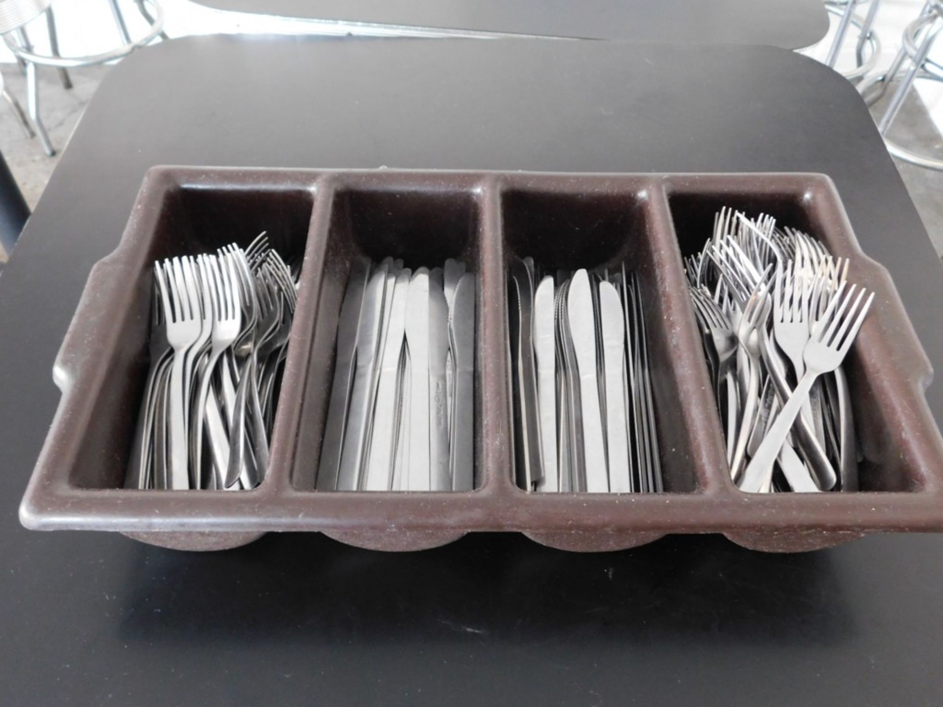 Large Assortment of Stainless Steel Flatware