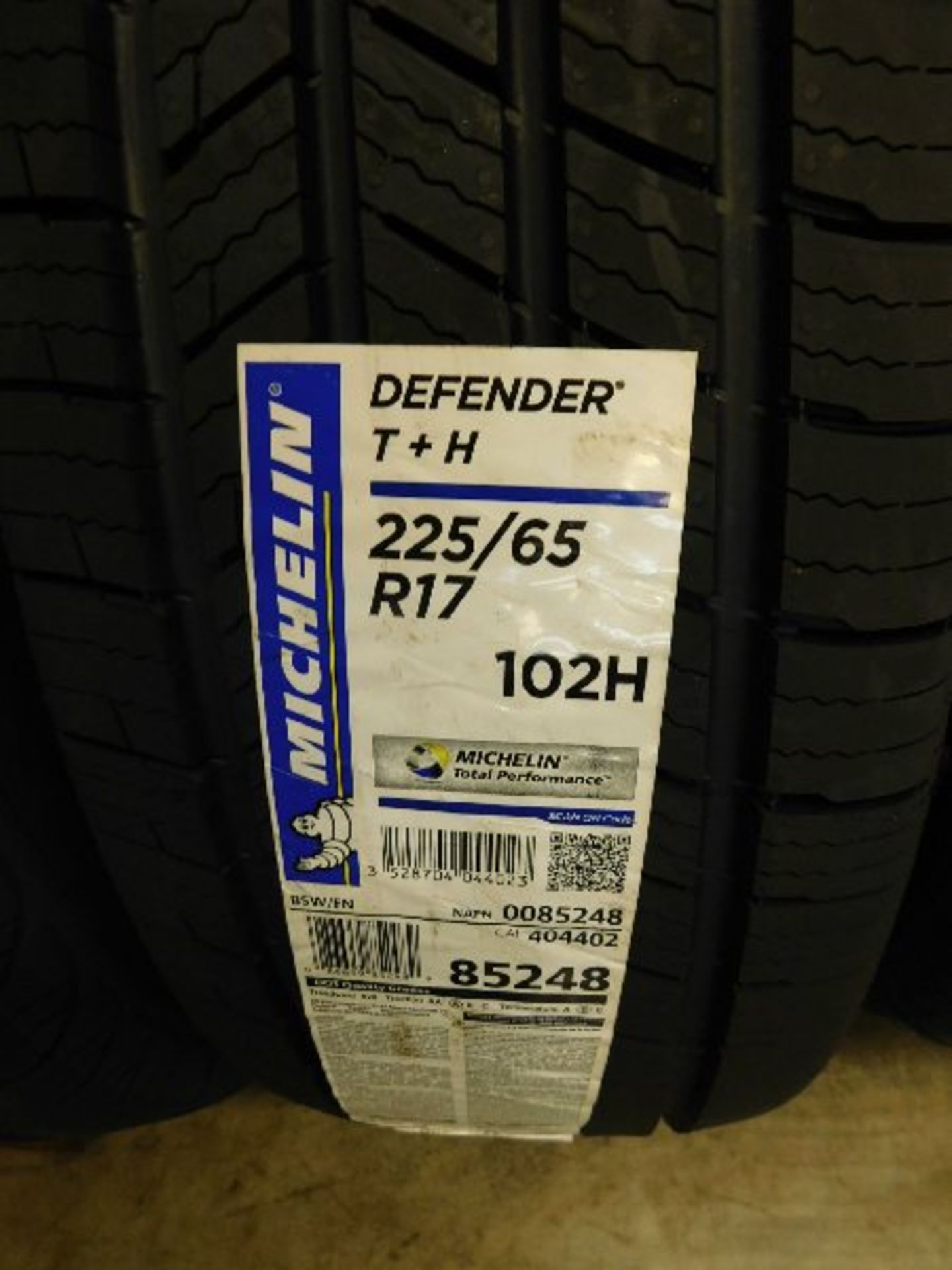 (2) Michelin Defender T+H Tires, 225/65R17 102H (TAXABLE) - Image 2 of 2