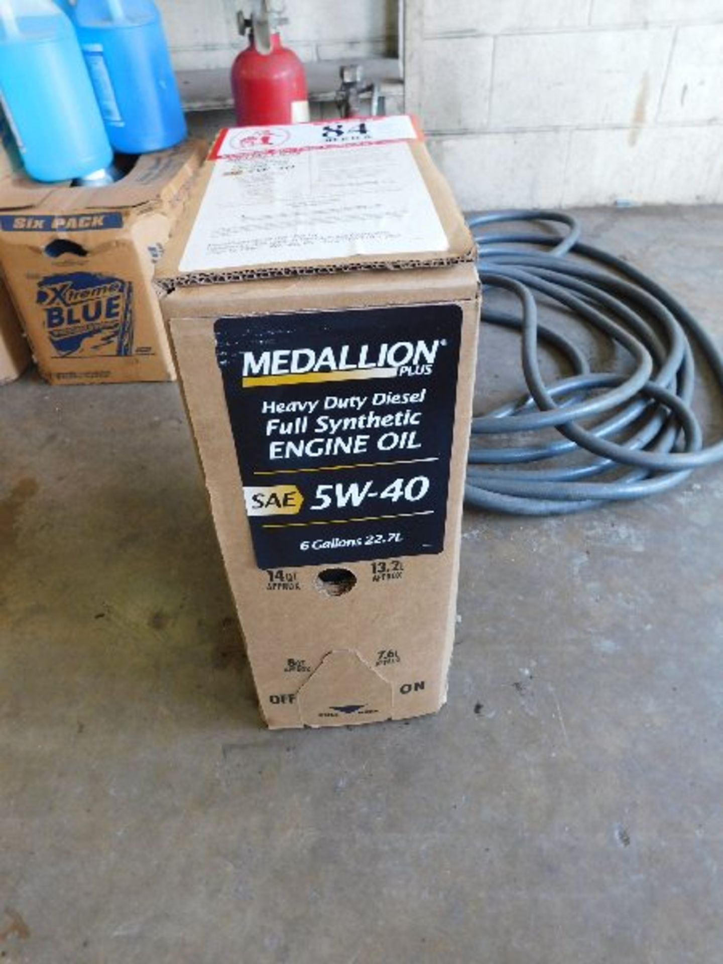 Medallion Plus Heavy Duty Synthetic Diesel Engine Oil, SA5W-40, (6) Gallons