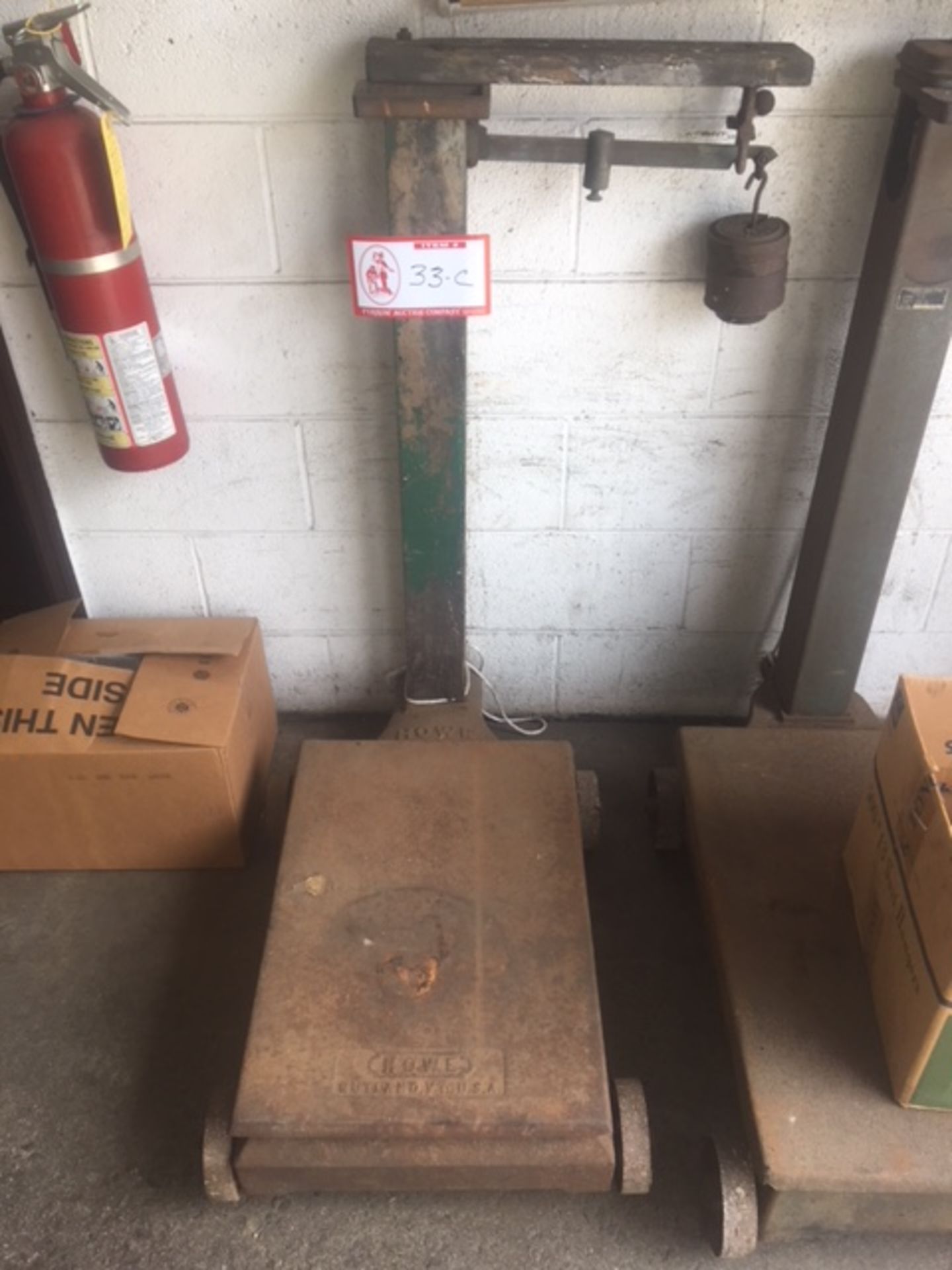 Howe 1,000LB Antique Machinist Scale