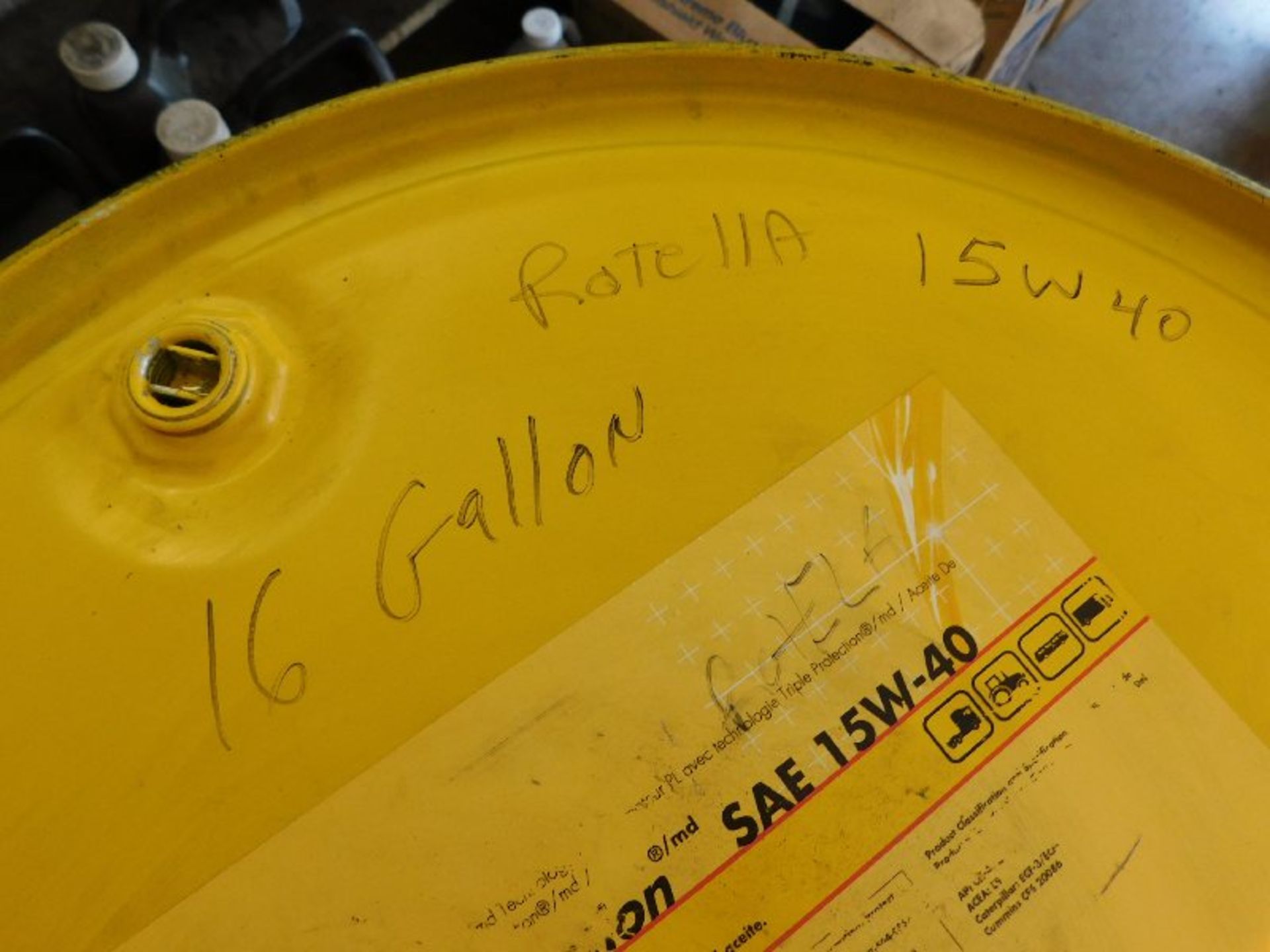 Rotella Drum 15W-40 Oil, 16 Gallons (TAXABLE) - Image 2 of 2