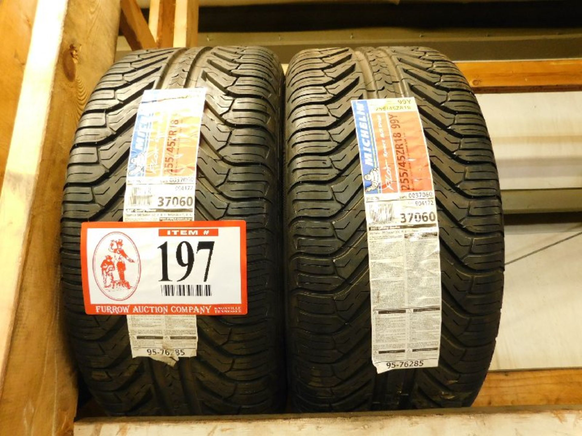 (2) Michelin Pilot Sport A/S + Tires, 255/45ZR18 99Y (TAXABLE)