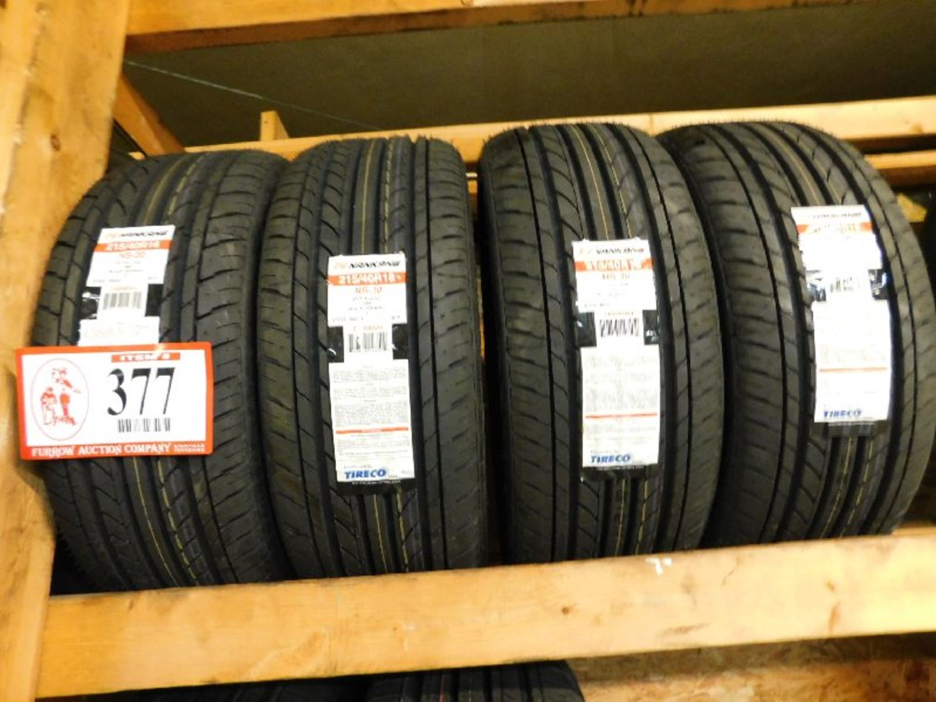 (4) Nankang NS-20 Tires, 215/40R18 (TAXABLE)