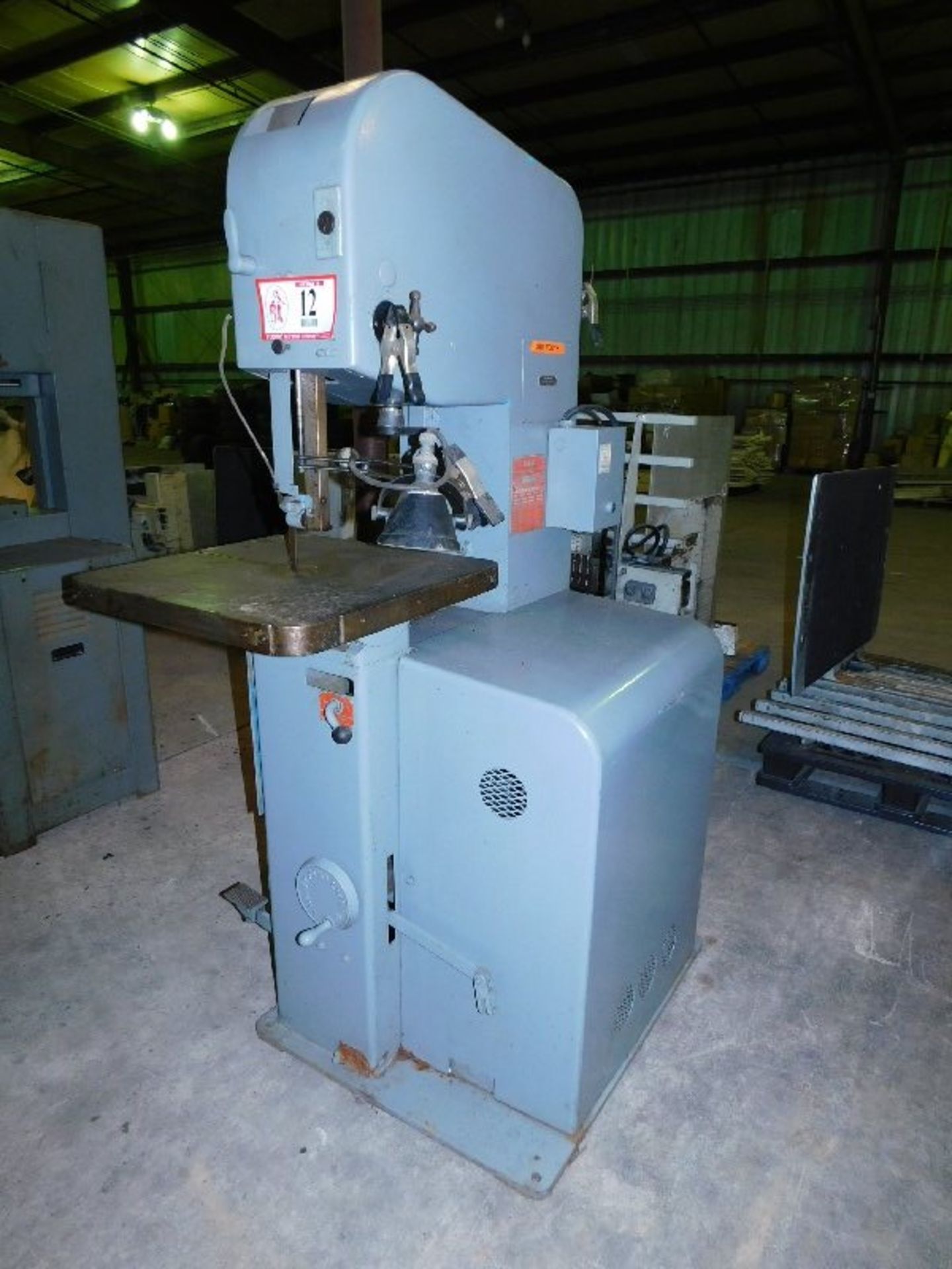 Doall Vertical Band Saw 16" Throat w/blade welder - Image 2 of 4