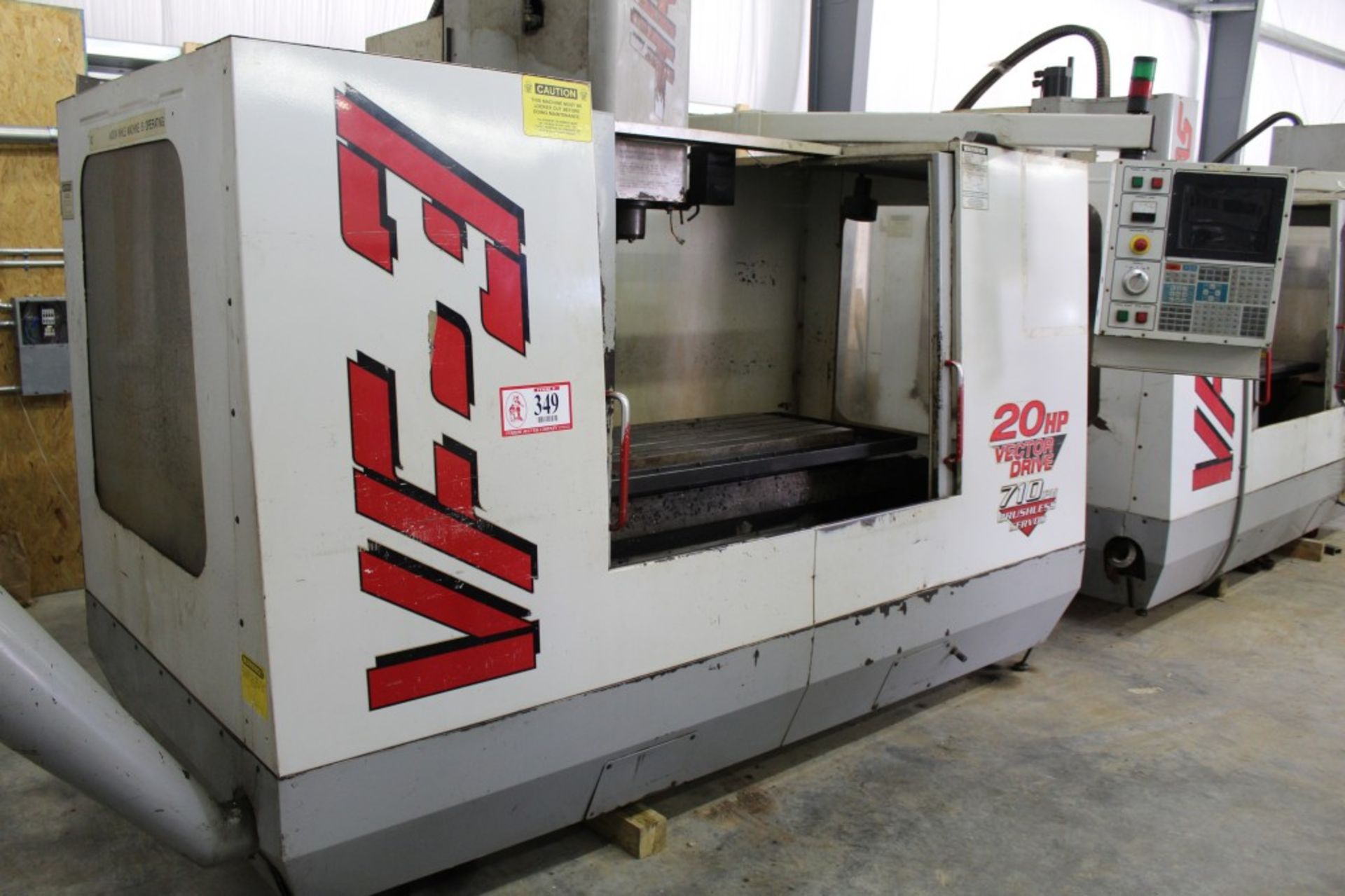 HAAS VF-3 Vertical Mill, 20HP 710 IPM Brushless Servos, (1998) s/n 14287, (Onsite Loading Provided @