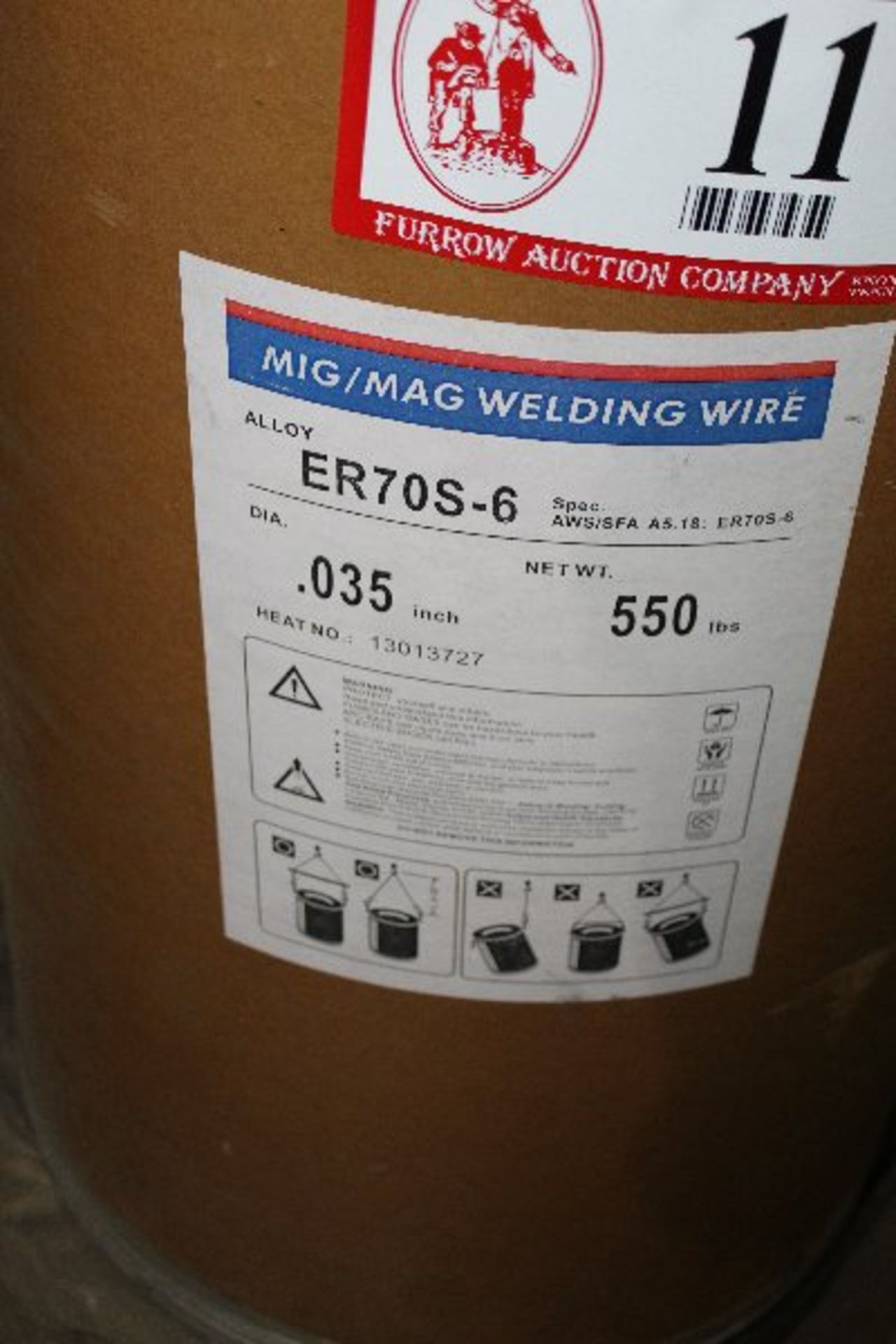 500LB .035" ER70S-6 Welding Wire - Image 2 of 2