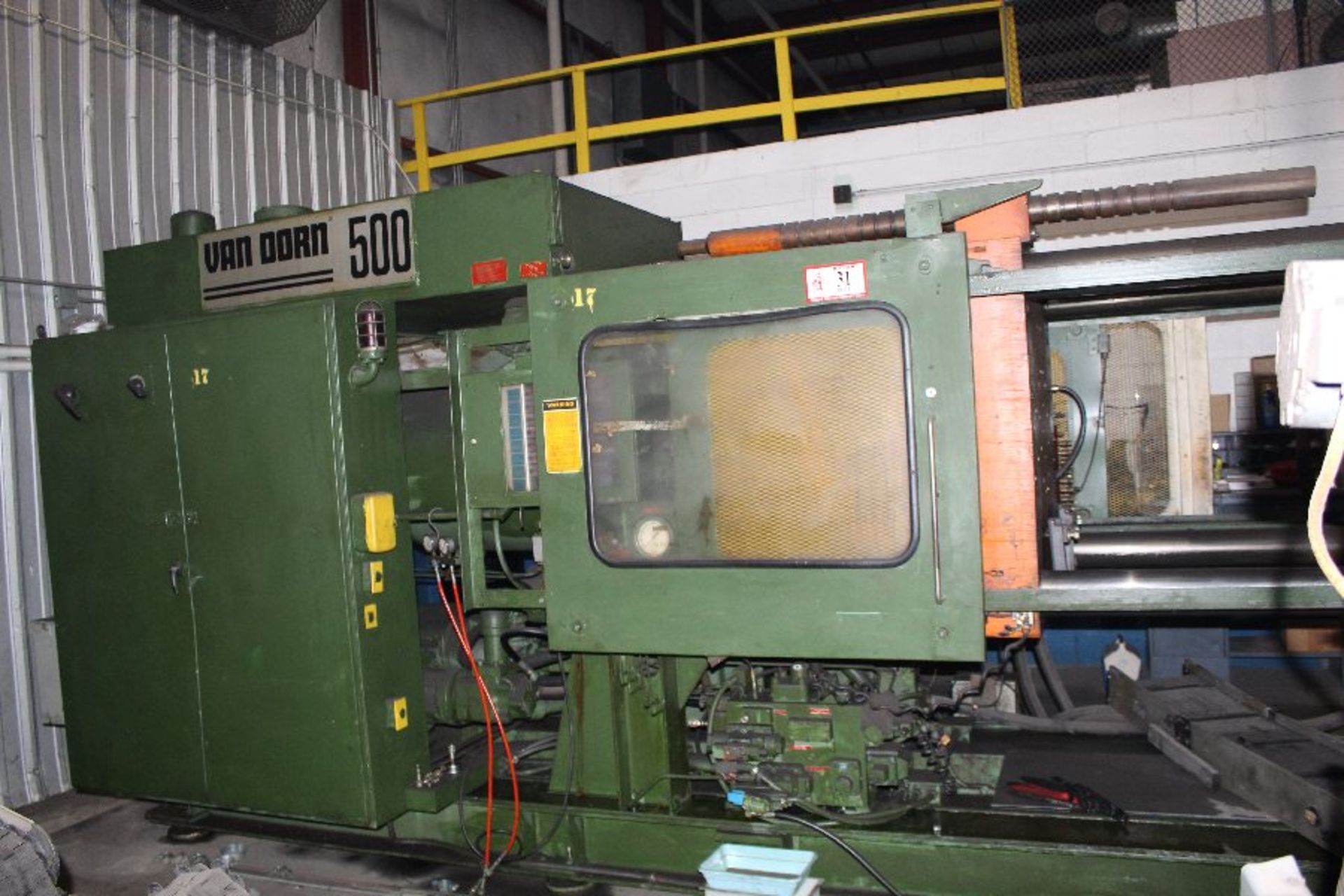1976 Van Dorn 500-Ton Injection Molding Machine type 500-HRS-60F-203, (not hooked - up)