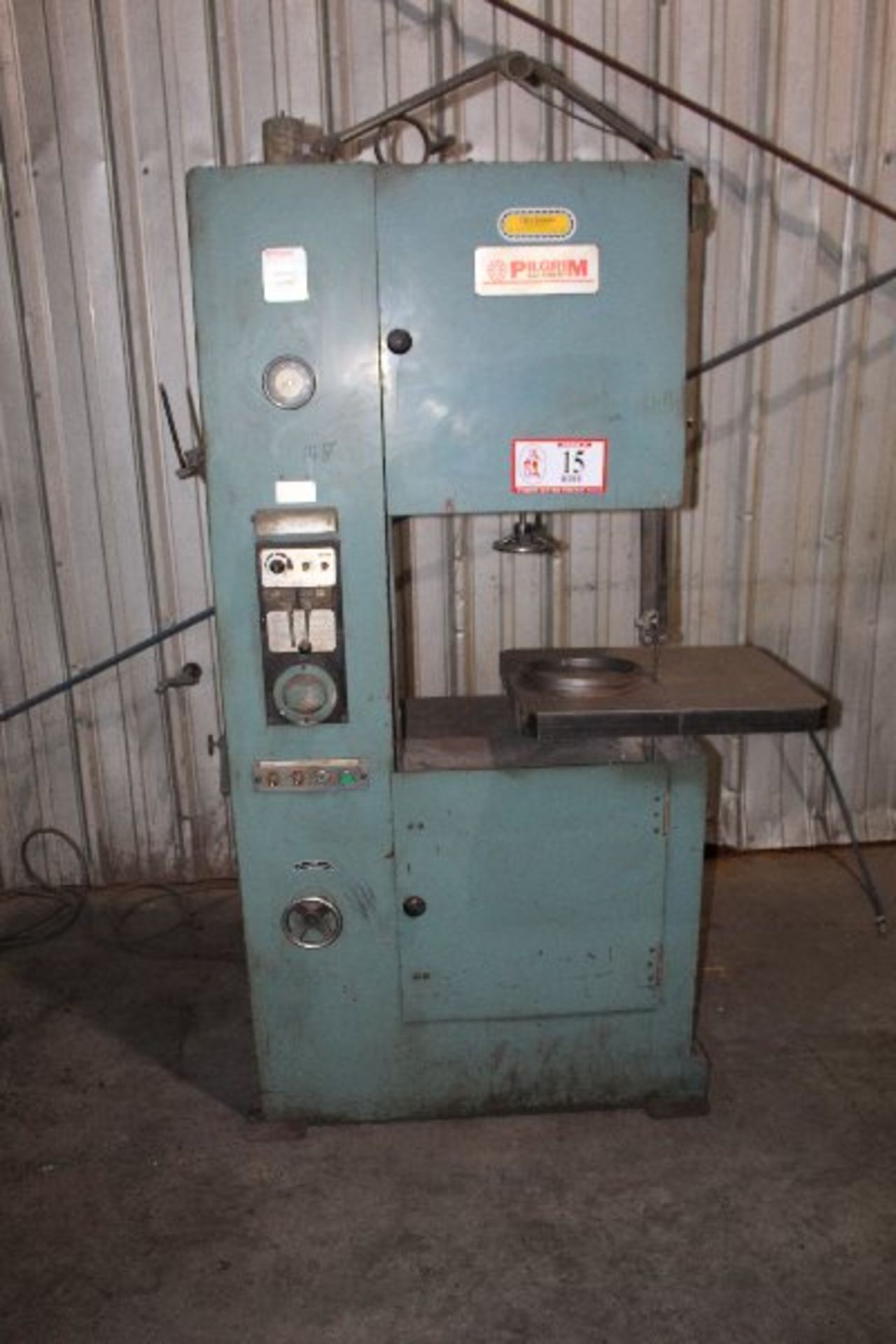 Pilgrim Machinery Vertical Band Saw, 20" Throat, Mdl PM-BB820, s/n 500275 - Image 2 of 2