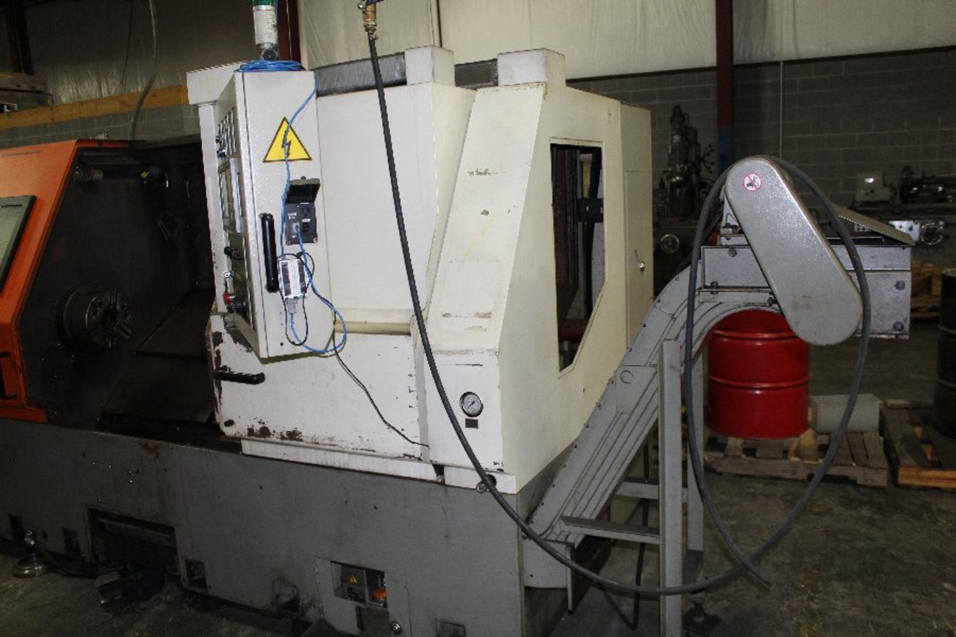 2009 OR Victor Taichung V-turn II-26 CNC Lathe, w/Fanuc Controls and chip conveyor, s/n Y2-1326 - Image 2 of 5