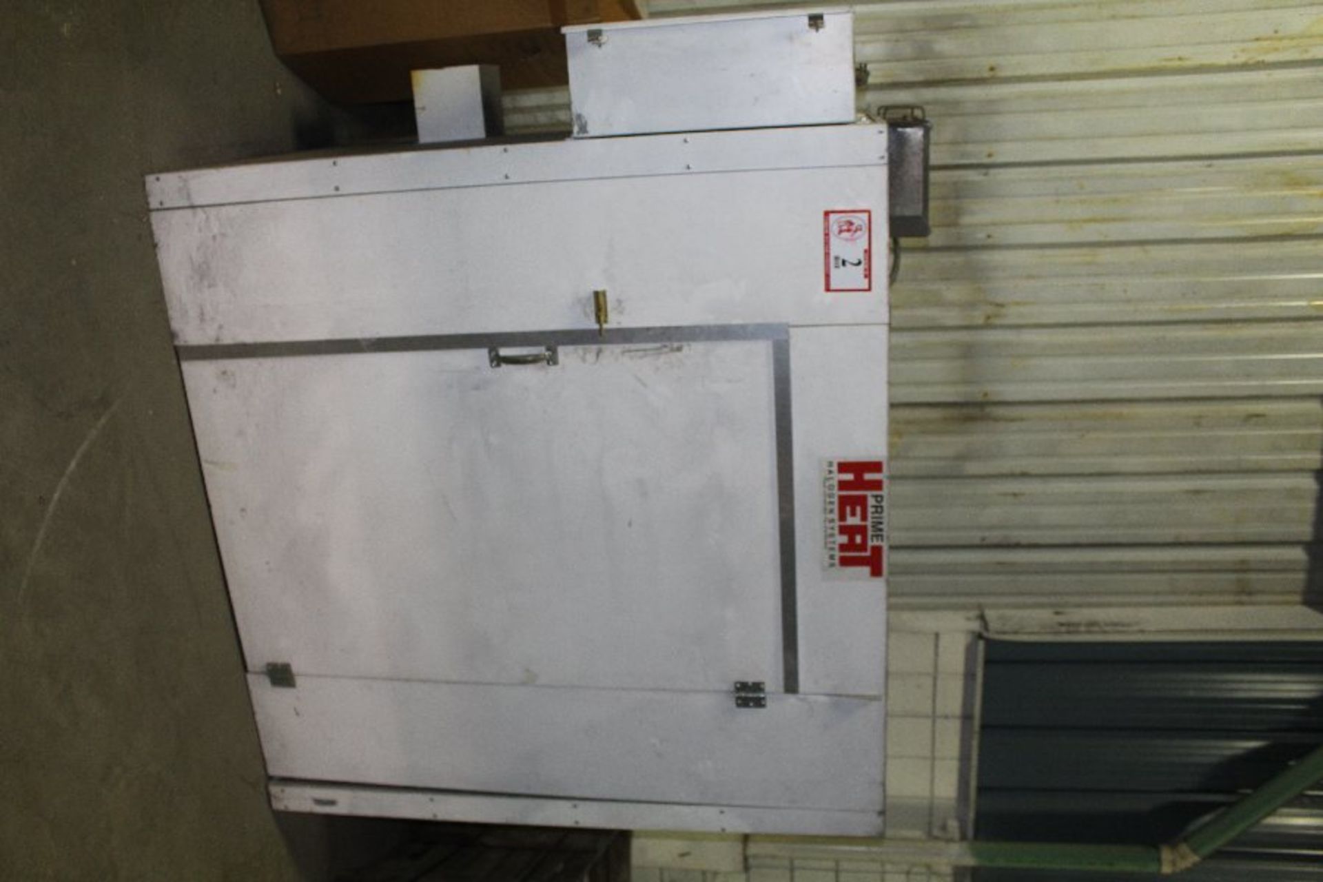 Prime Heat Halogen System Paint Curing Oven, 72" X 72" X 70", 34" X 60" door - Image 2 of 3