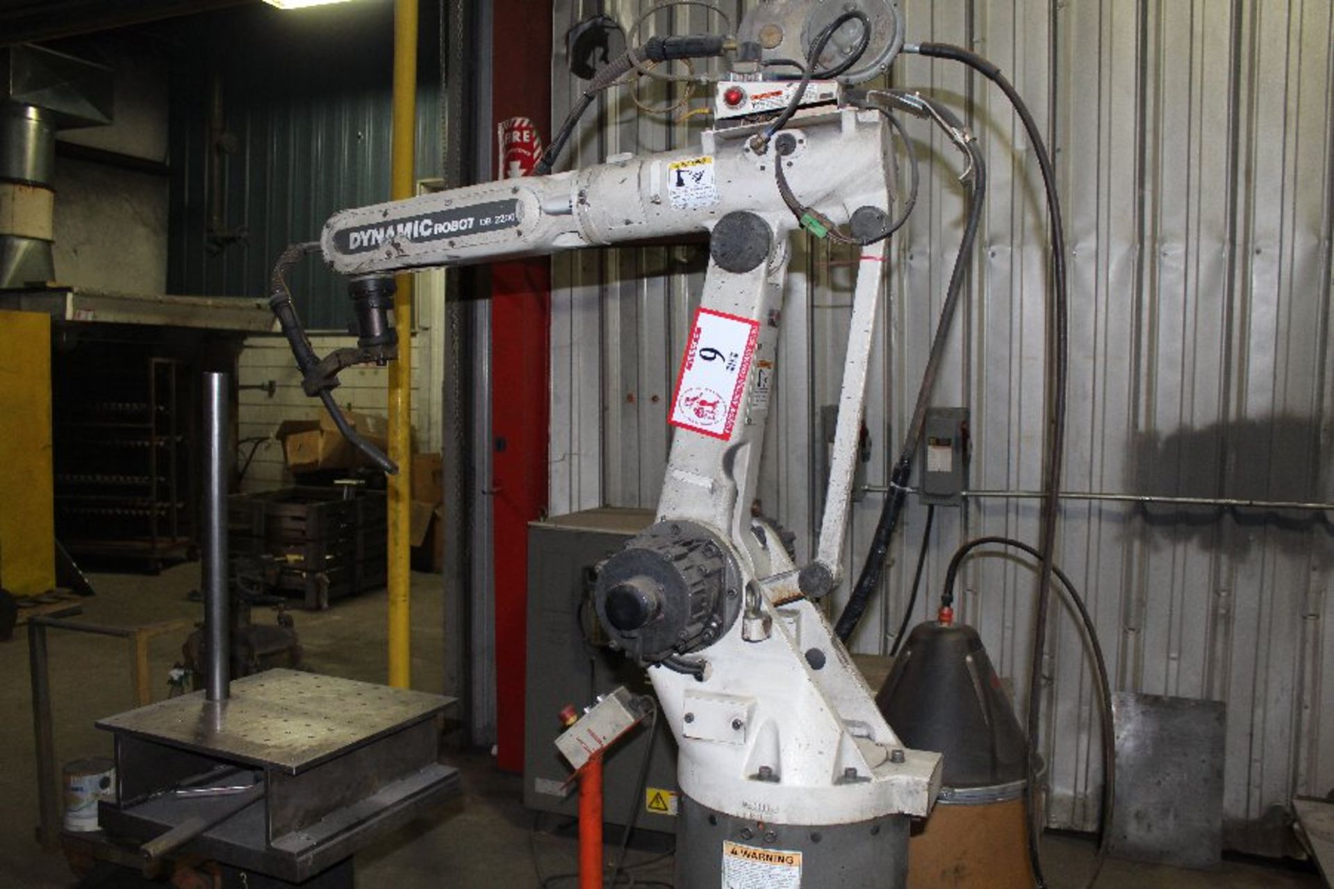 OTC Dynamic Robot Welder Mdl DR2200, w/OTC Osacom Super 5700 Controls, OTC Inverter Mdl CPVAS 350