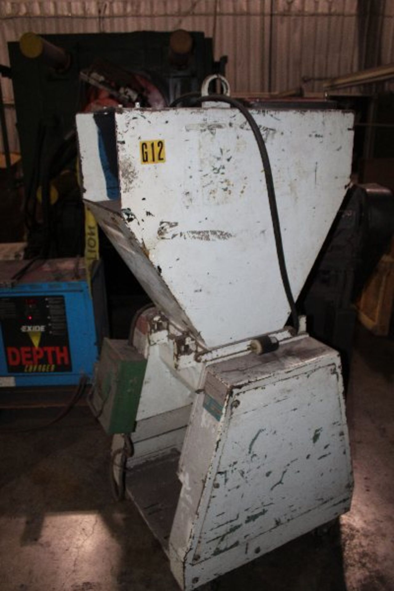 Machine Builders Inc. Granulator Mdl HD2, 11" X 13", s/n 13105 (needs motor)