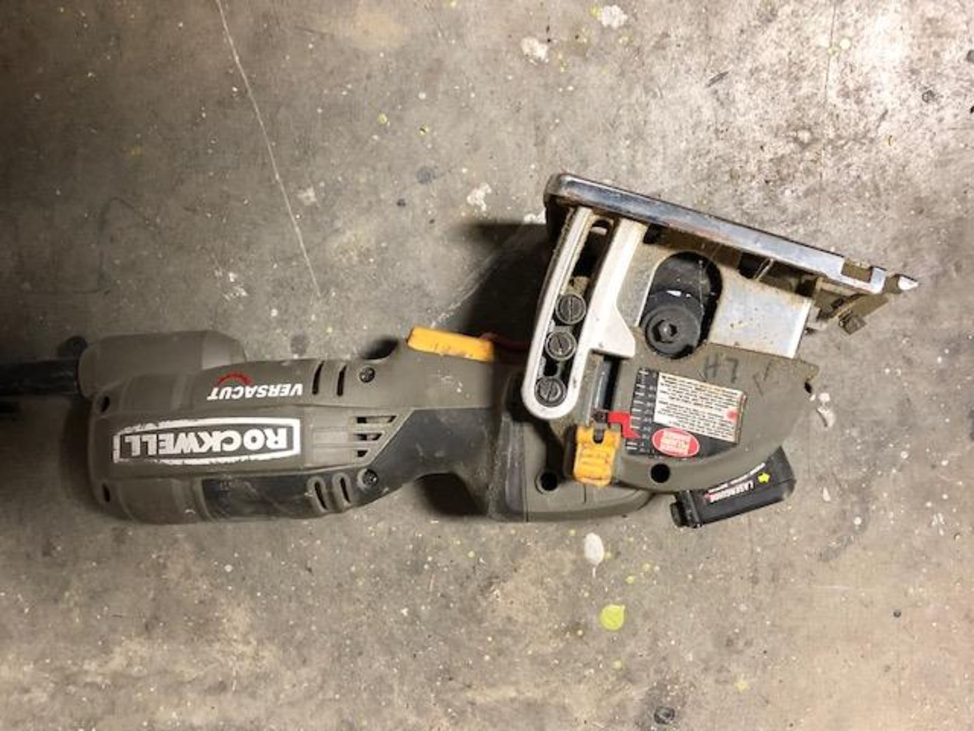 Rockwell Electric Versacut, Compact Corded Circular Saw with Laser Guide