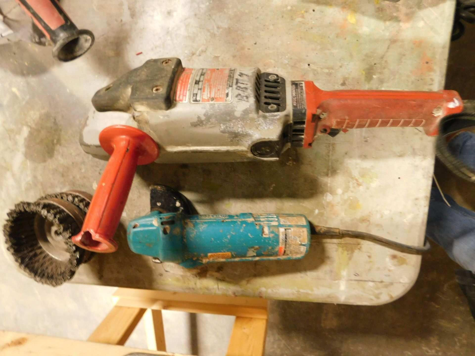 Milwaukee Heavy Duty Sander/Grinder, Makita 4.5" Angle Grinder