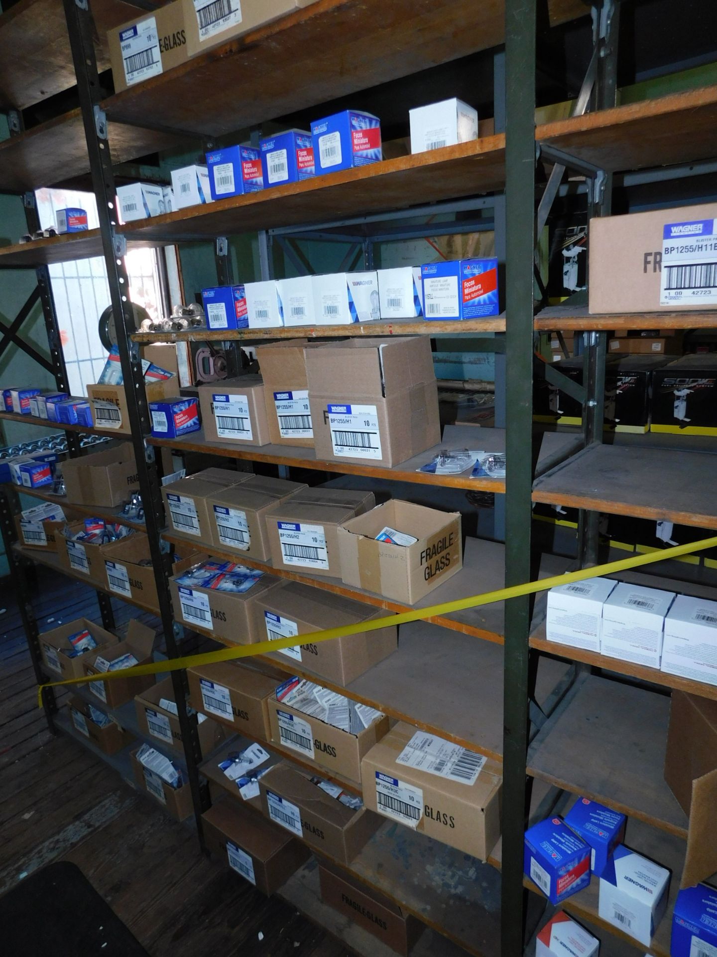 Contents of (4) Sections of Shelving, Wagner Lighting, Headlight Bulbs, 75 Watt Lightbulbs, (2) - Image 2 of 2