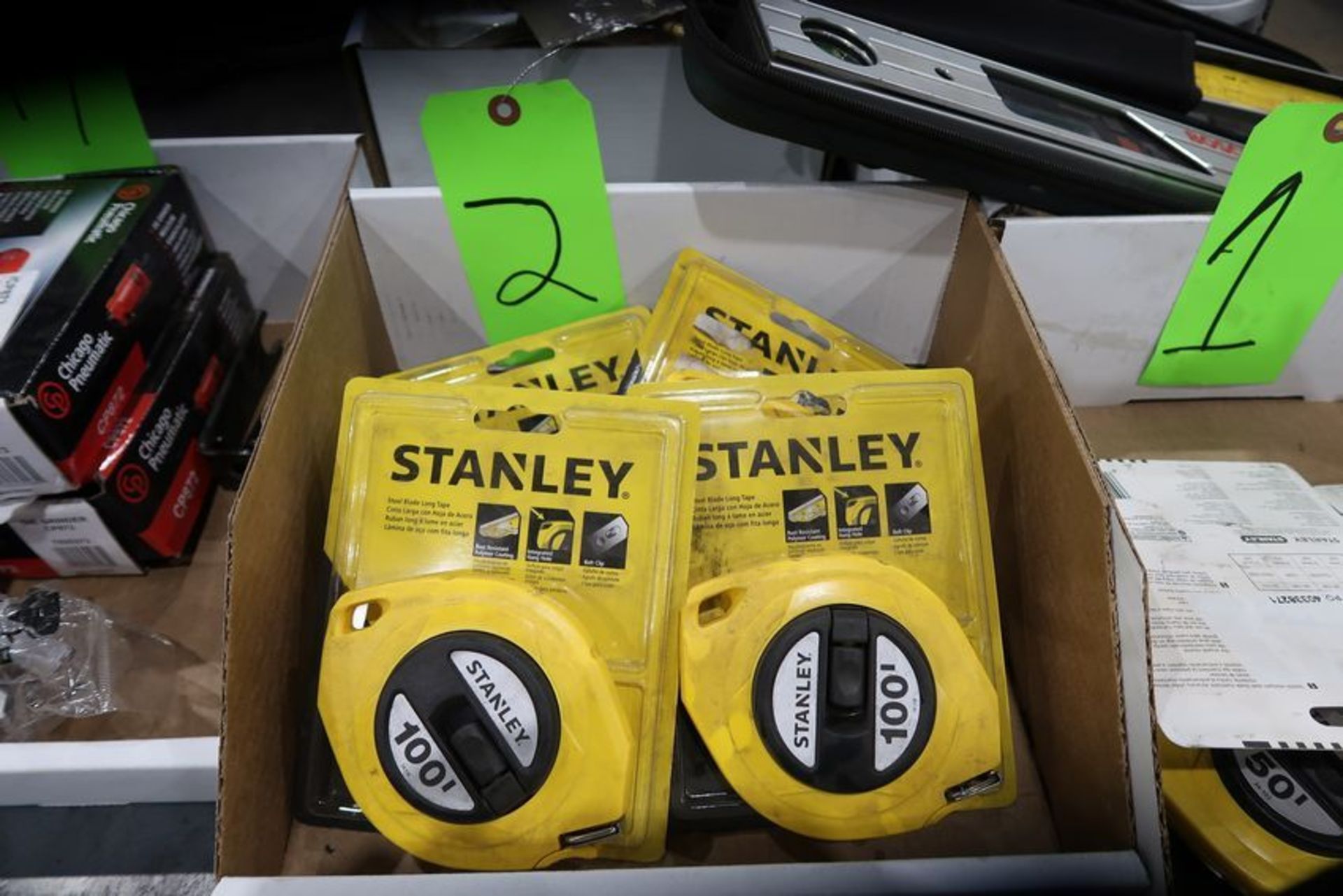 Stanley 100' Tape Measures (New)