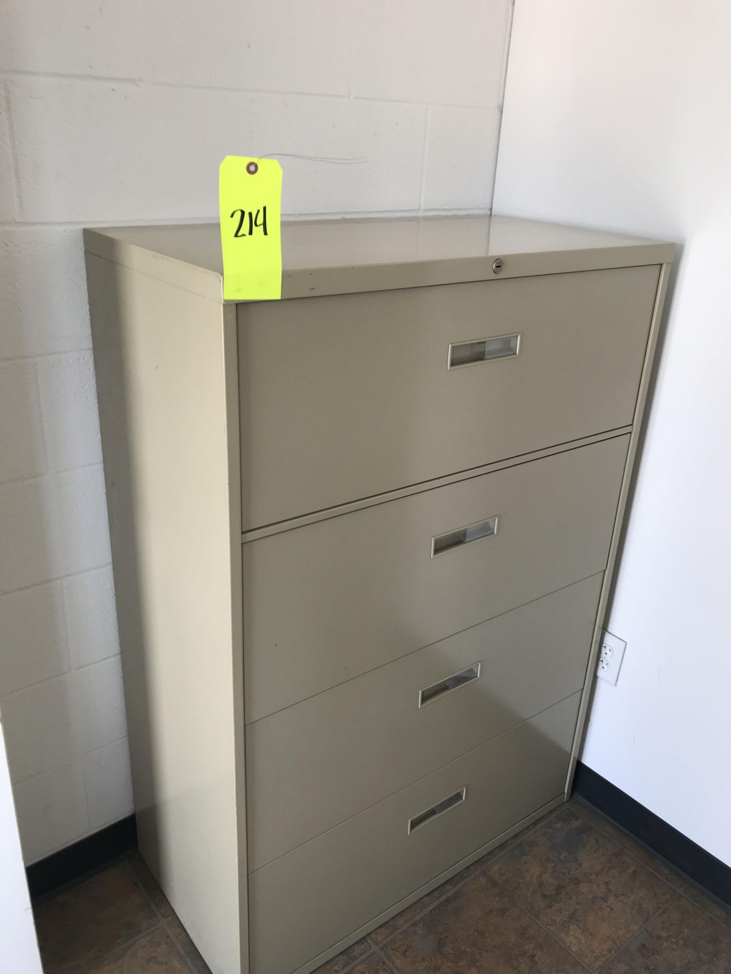 4-Drawer Lateral File Cabinet