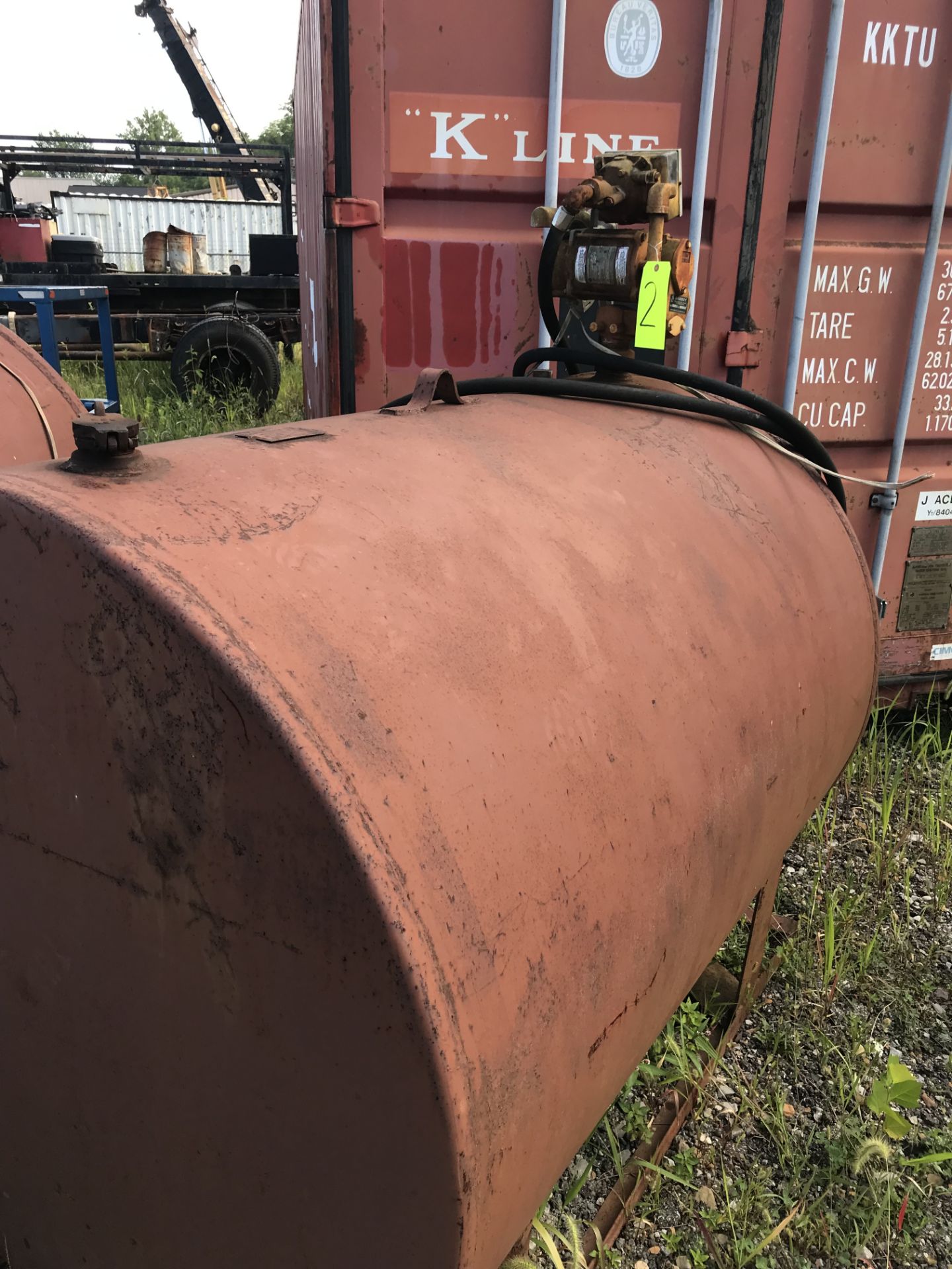 500-Gallon Fuel Storage Tank - Image 2 of 3