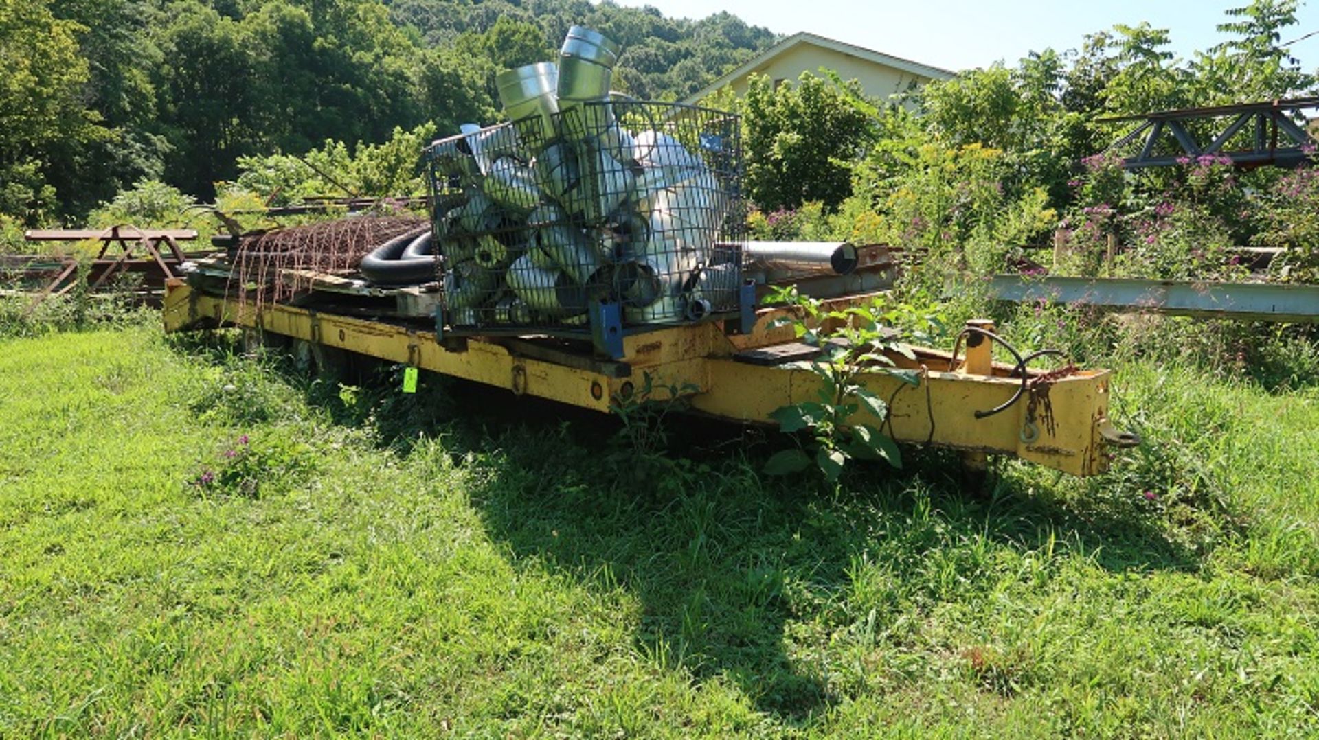 Trailer with wood deck ( unknown manufacturer)