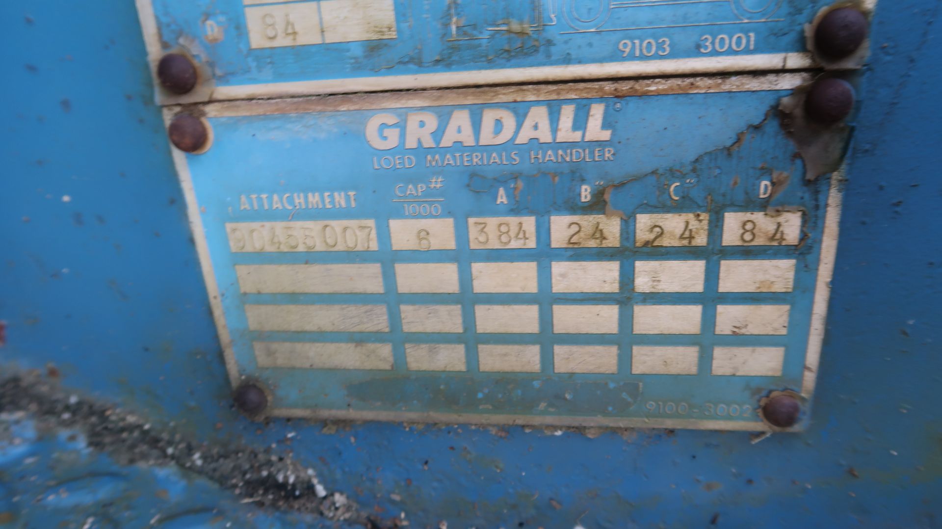 Gradall Material Handler, Model: 534B6, SN: 8644923G - Image 4 of 6