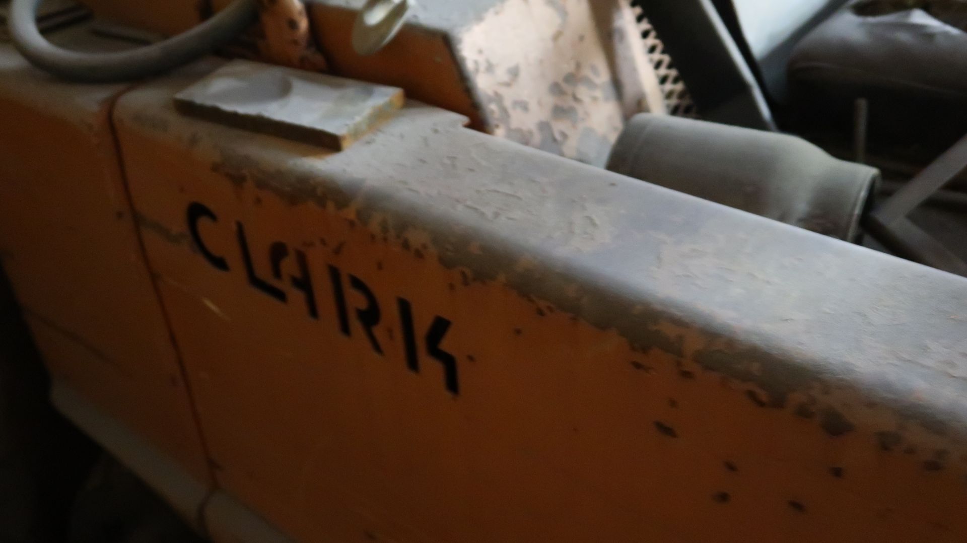 Clark 5,000 LB. Forklift, 48" Forks, Single stage mast, Propane, Hard tire - Image 3 of 4