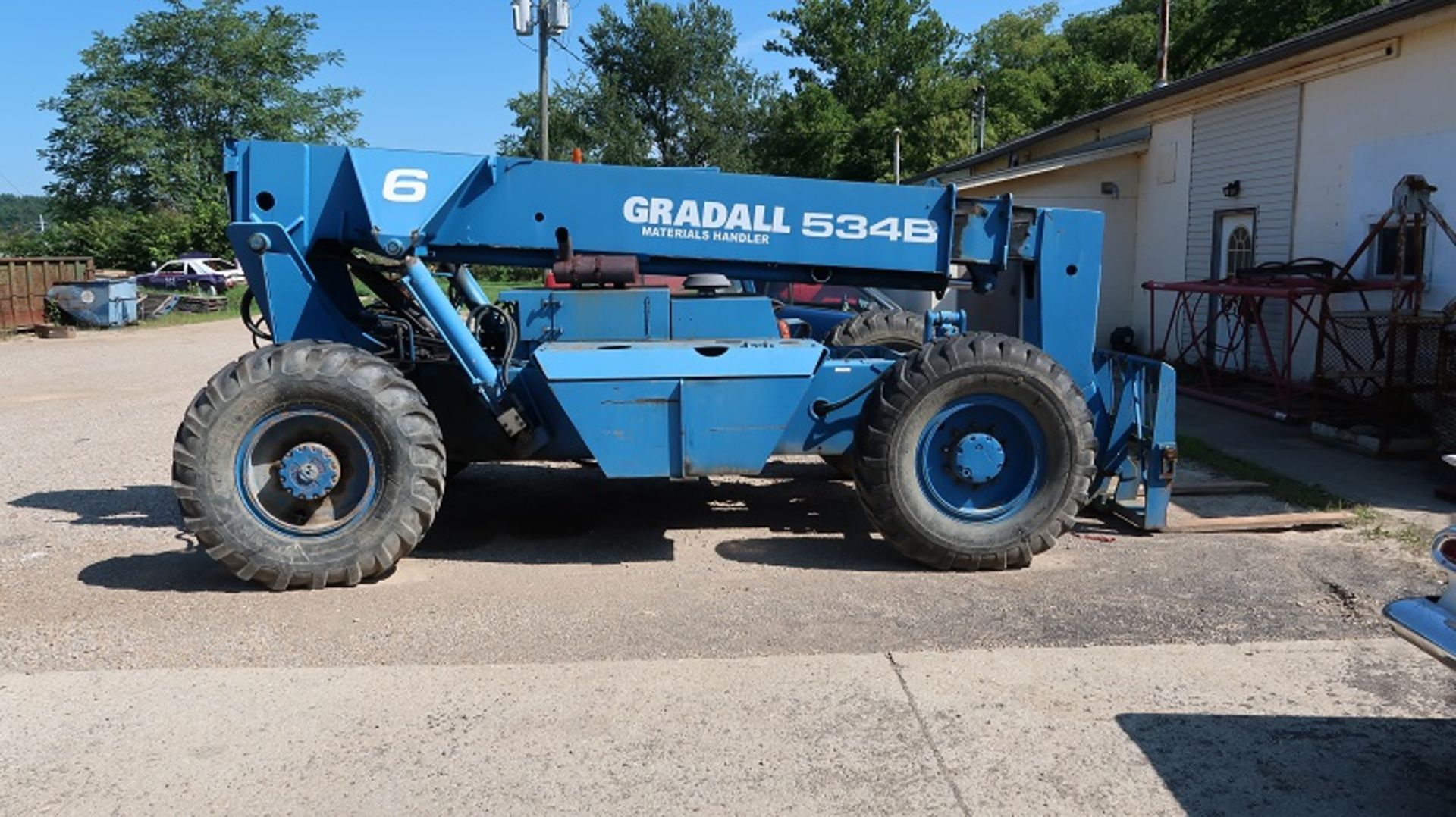 Gradall Material Handler, Model: 534B6, SN: 8644923G