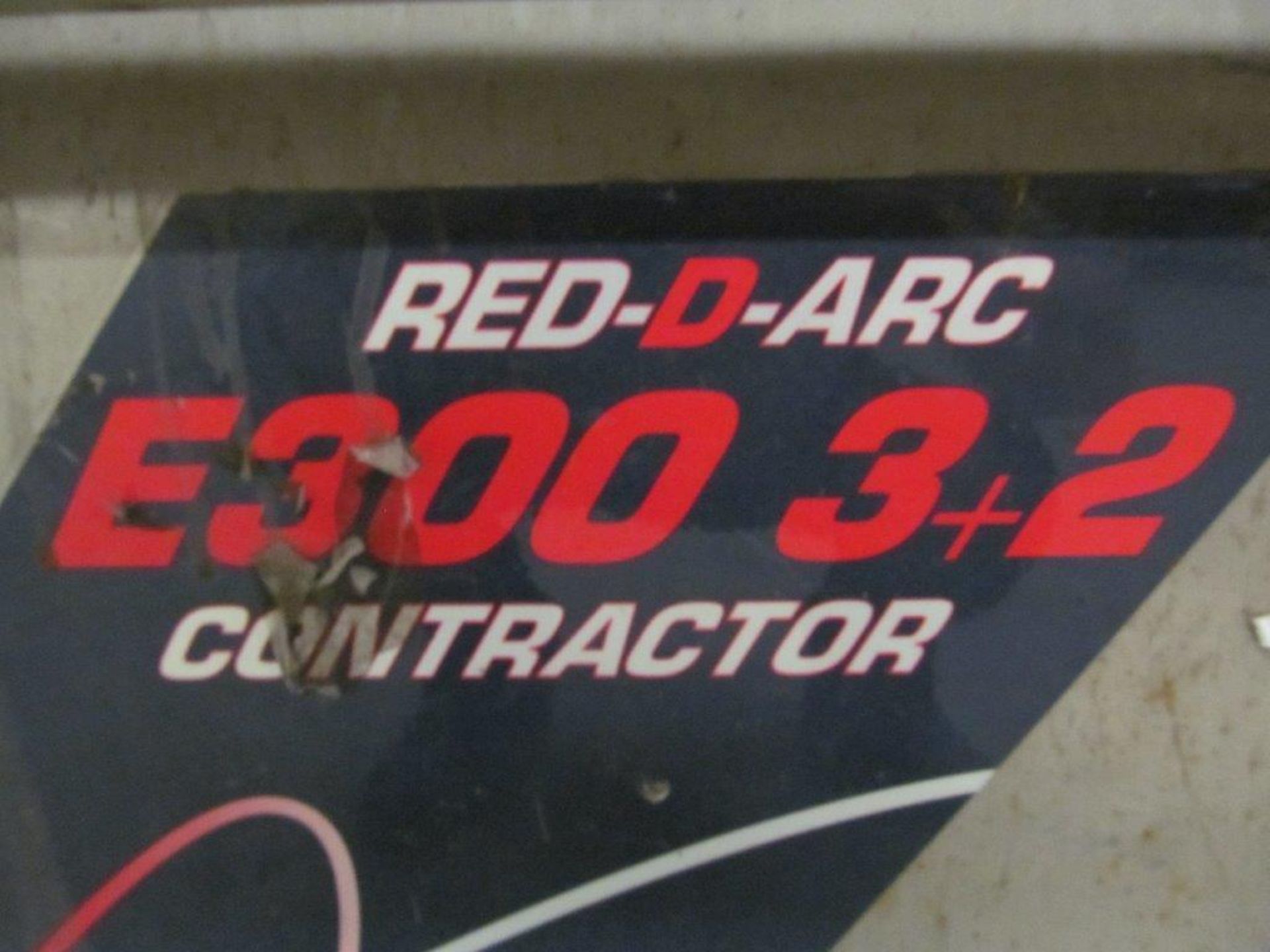 RED-D-ARC E300 3+2 CONTRACTOR WELDER, AC/DC 350 AMPS, ELECTRICS: 600V/3PH/60C - Image 4 of 4