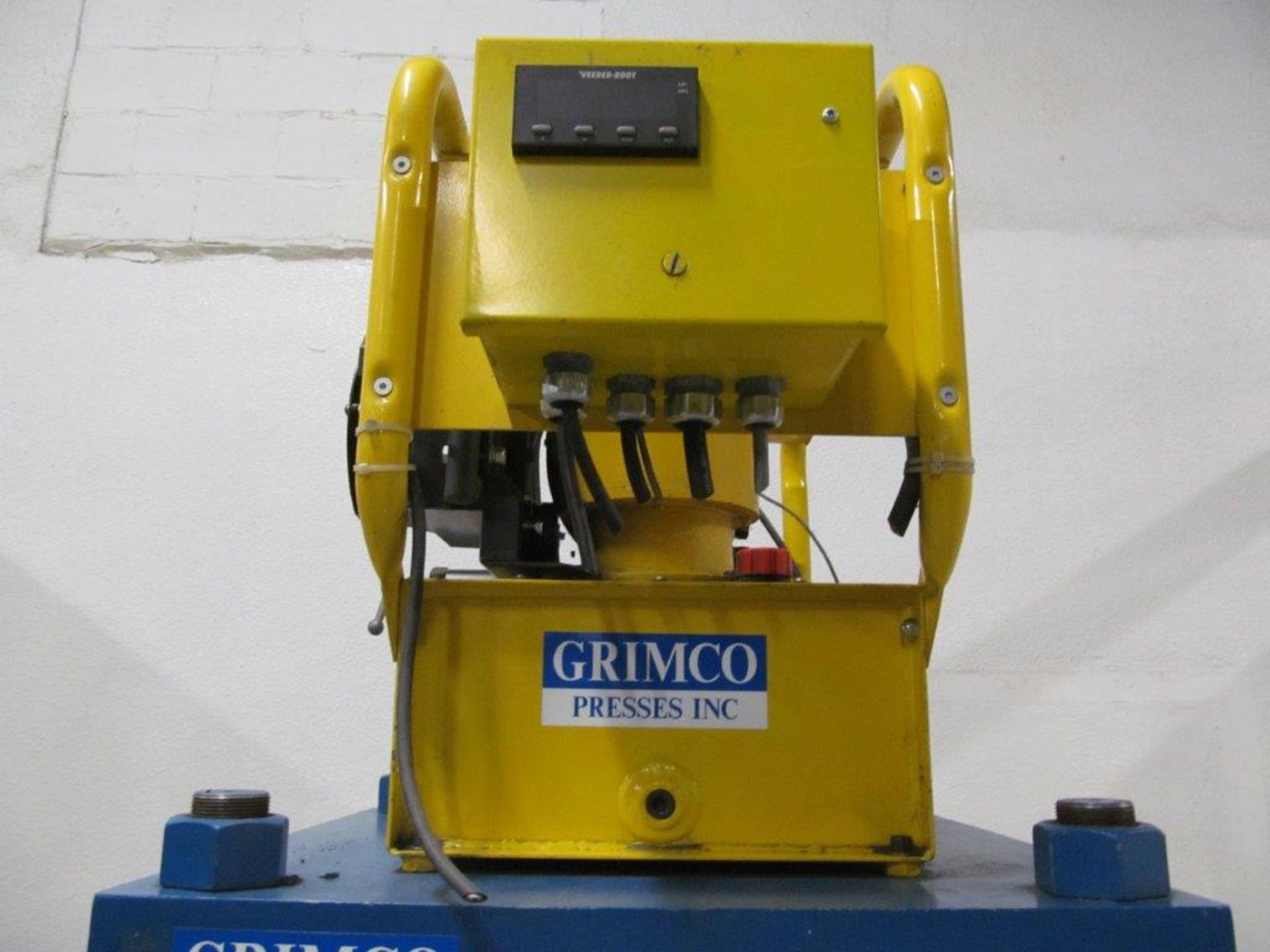 GRIMCO PRESSES INC / ENERPAC HYDRAULIC DRAWING PRESS, TONNAGE CAPACITY: TBA, PLATEN SIZE: 24" X 24", - Image 5 of 6