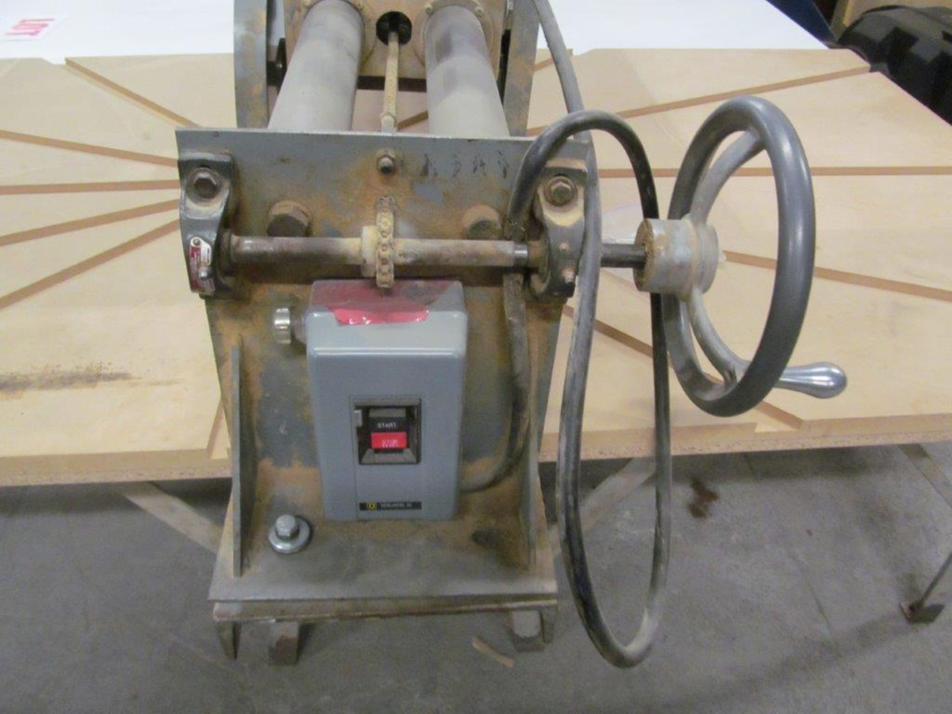 COUNTERTOP 14" DIAMETER CIRCULAR SAW, TABLE 72" WIDE, 96" LONG, 2 HP, ELECTRICS: 115V/230V/1PH/60C - Image 4 of 6