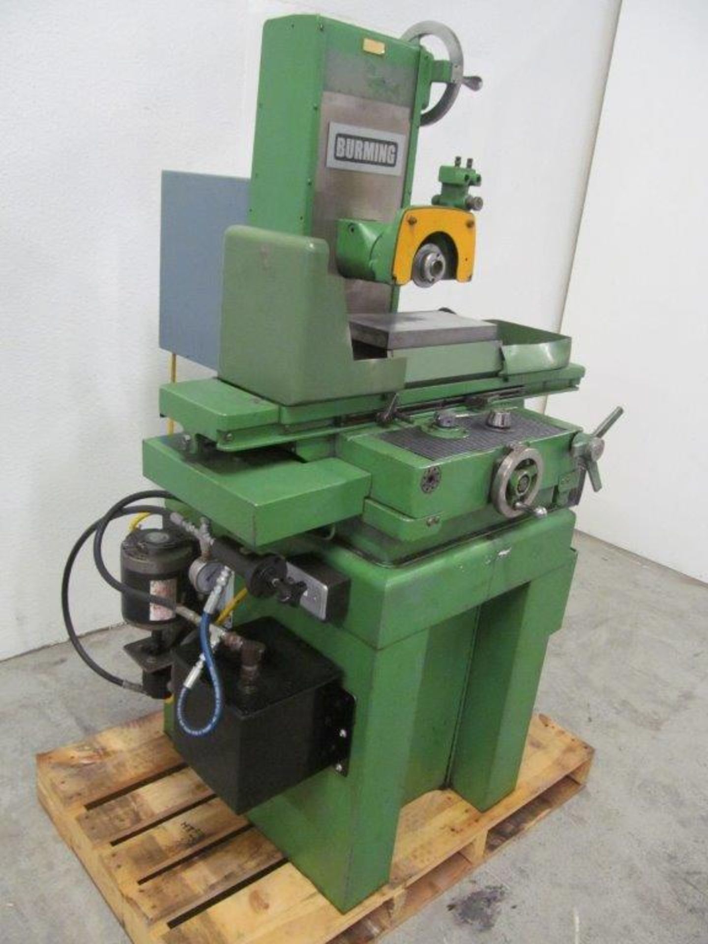 BURMING HYDRAULIC SURFACE GRINDER 6'' X 12'', C/W MAGNETIC CHUCK