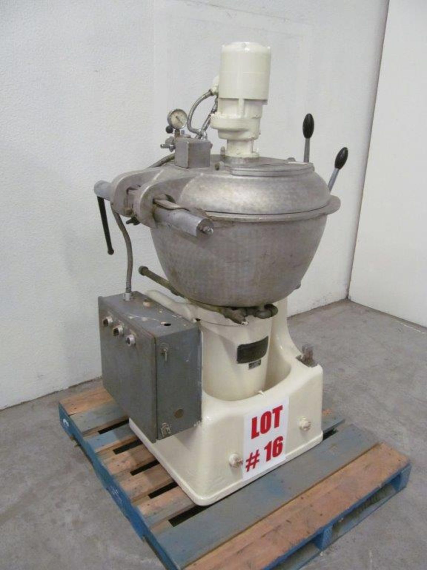 UNIVERSAL MACHINE (GERMANY) SLICER / DICER, S/S BOWL, MODEL FD842/40, BOWL DIAMETER 20'',